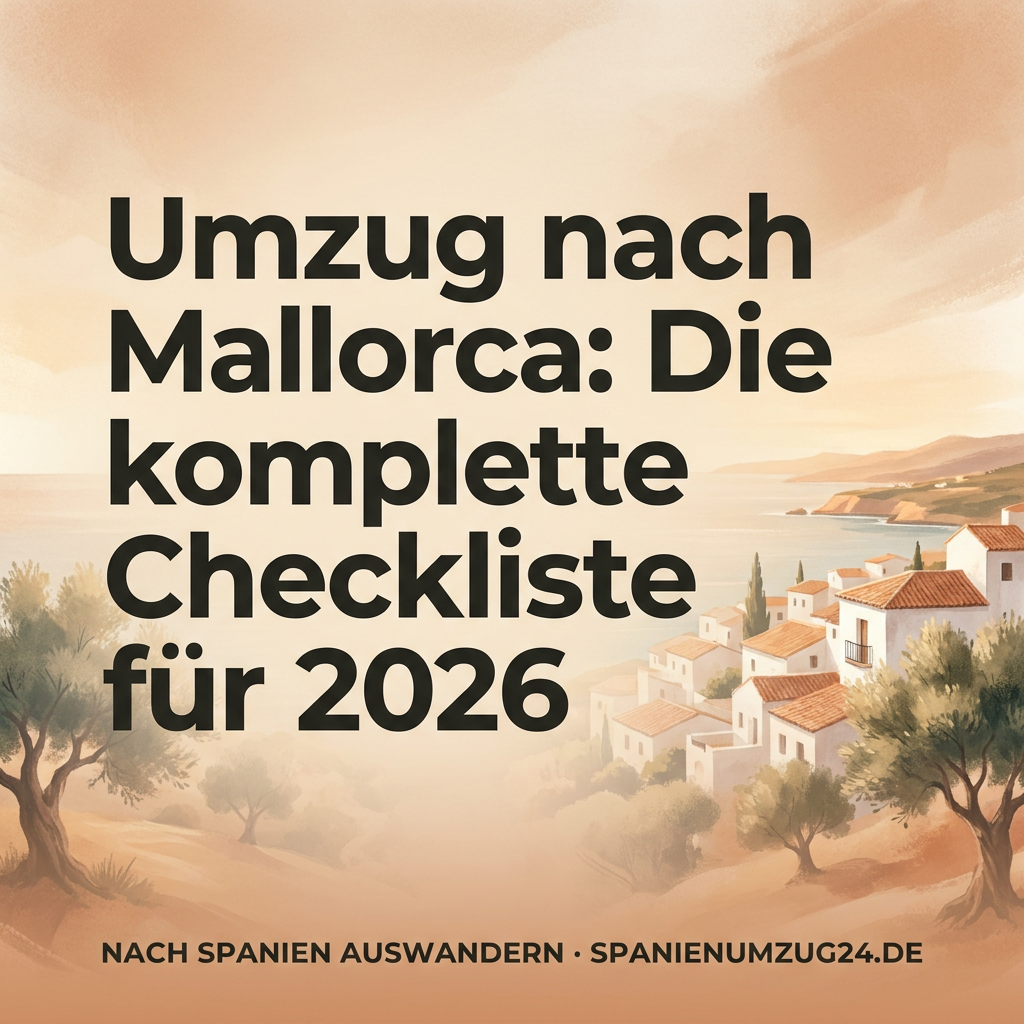 Umzug nach Mallorca: Die komplette Checkliste für 2026