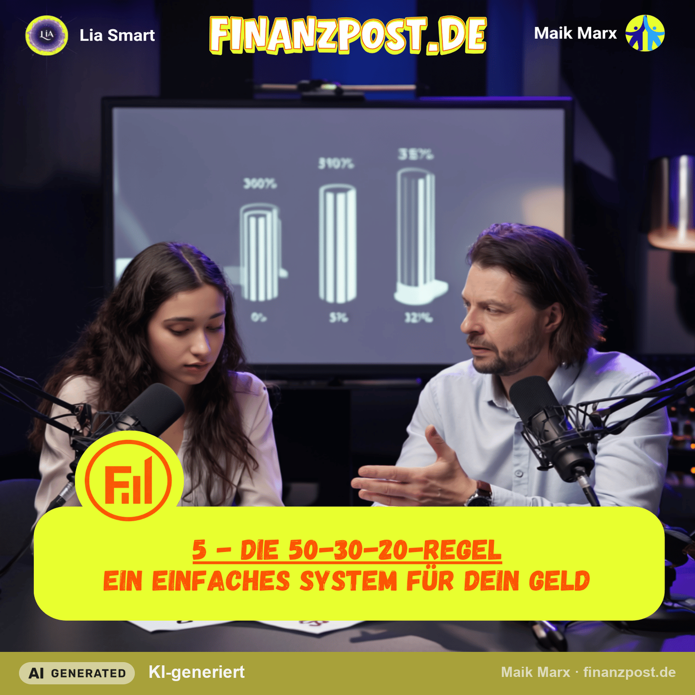 5 Die 50-30-20 Regel: Ein einfaches System für dein Geld
