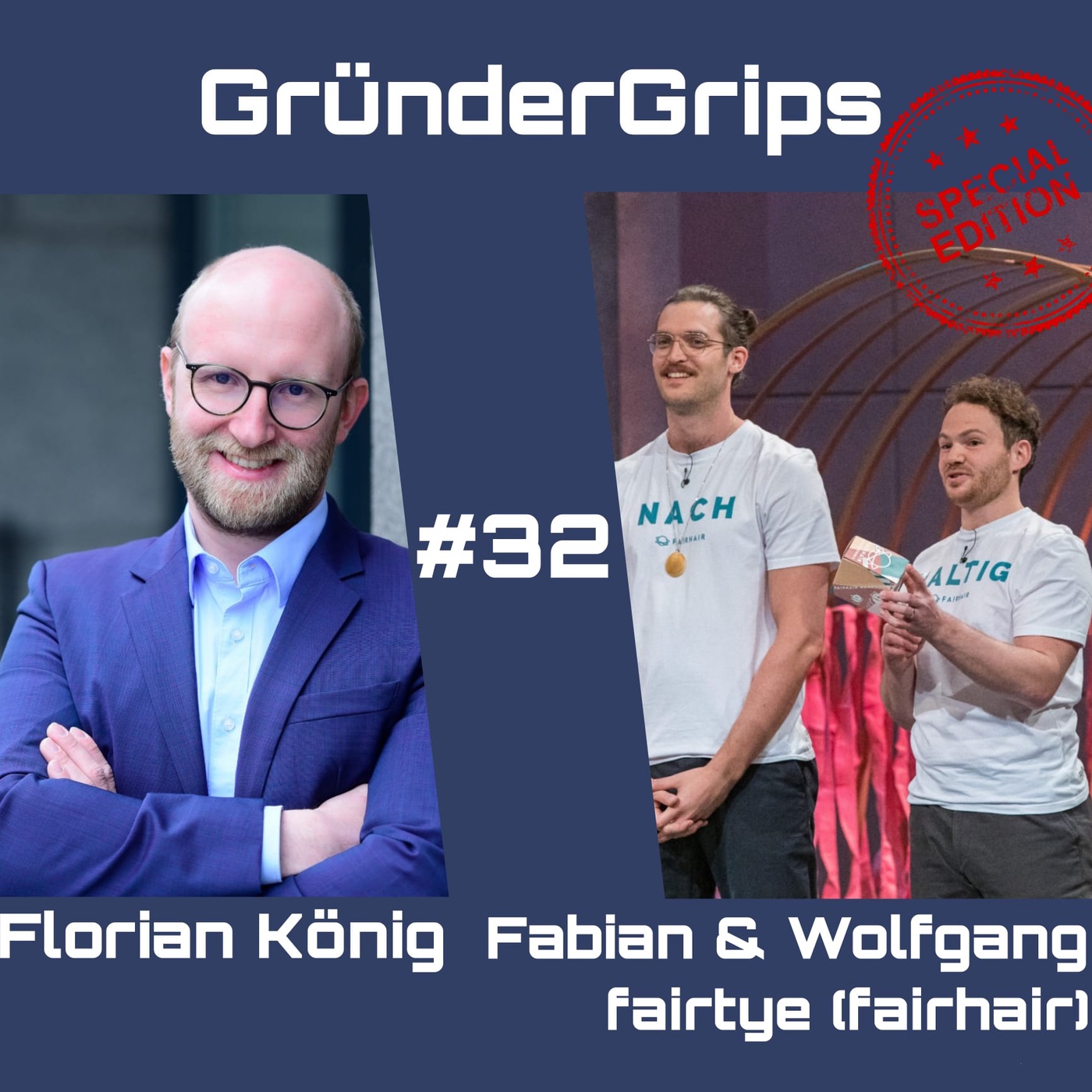 GG #32 mit Fabian Frei & Wolfgang Schimpfle: mit nachhaltigen Haargummis von fairhair (jetzt: fairtye) zum Löwendeal