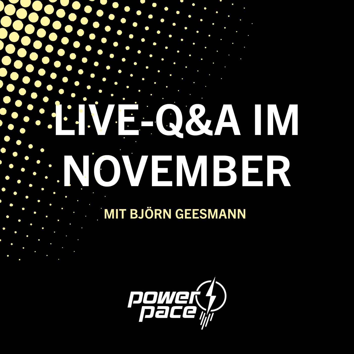 Die Live-Q&A im November