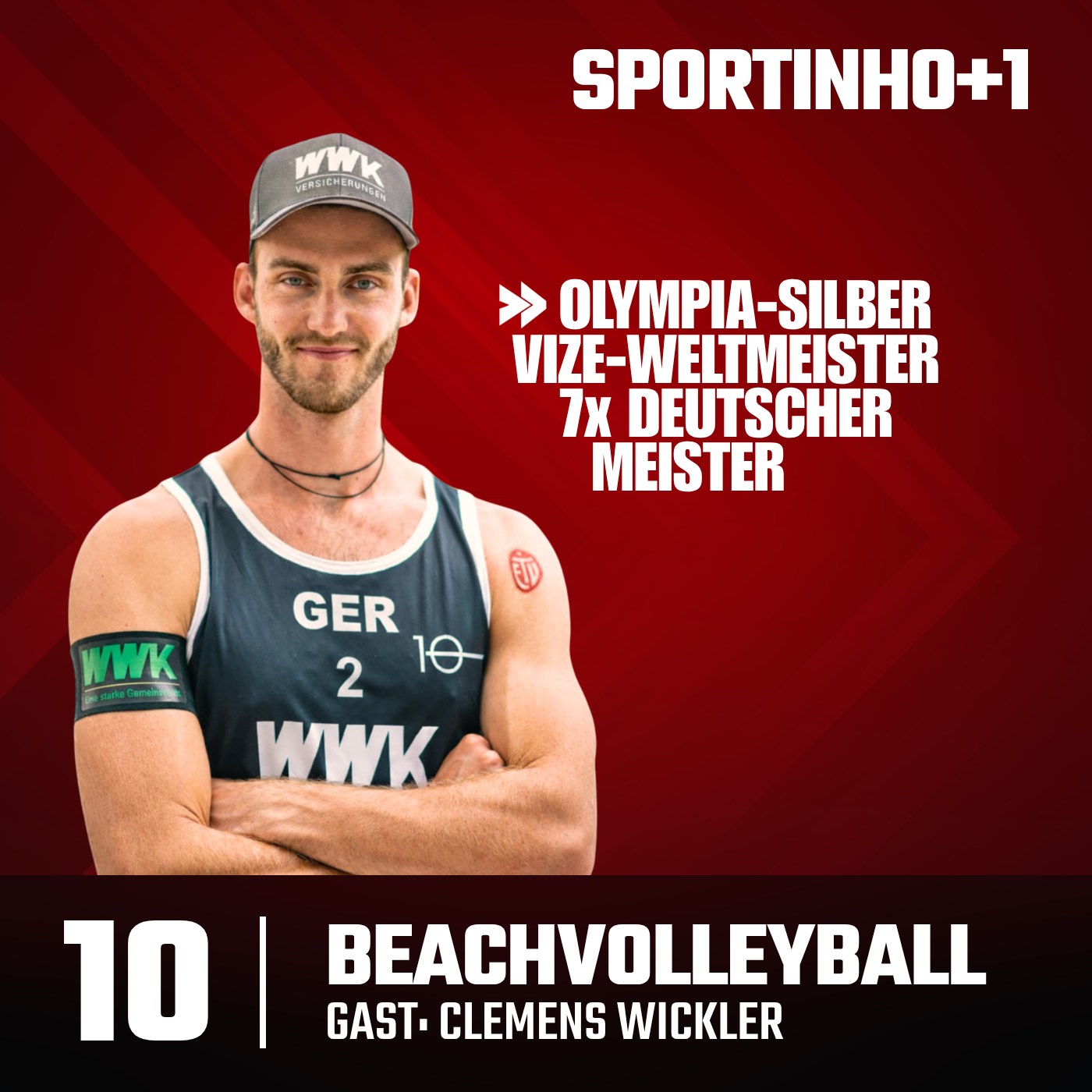 Das Comeback vor Augen: Clemens Wickler über die anstehende Beachvolleyball-Saison