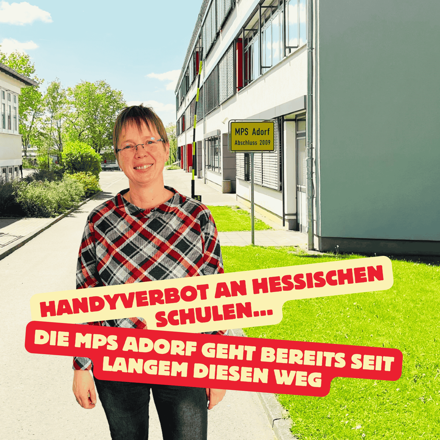 Folge 168: Handyverbot an hessischen Schulen... - Die MPS Adorf geht bereits seit langem diesen Weg.