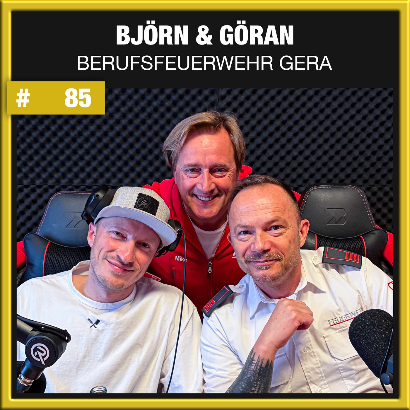 Hauptbrandmeister Göran Kugel & Mediengestalter Björn Walther (#85)