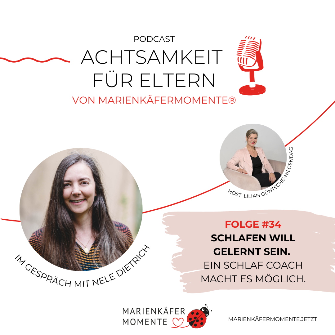 MARIENKÄFERMOMENTE no. 34: Schlafen will gelernt sein - Im Talk mit Schlafcoach Nele Dietrich