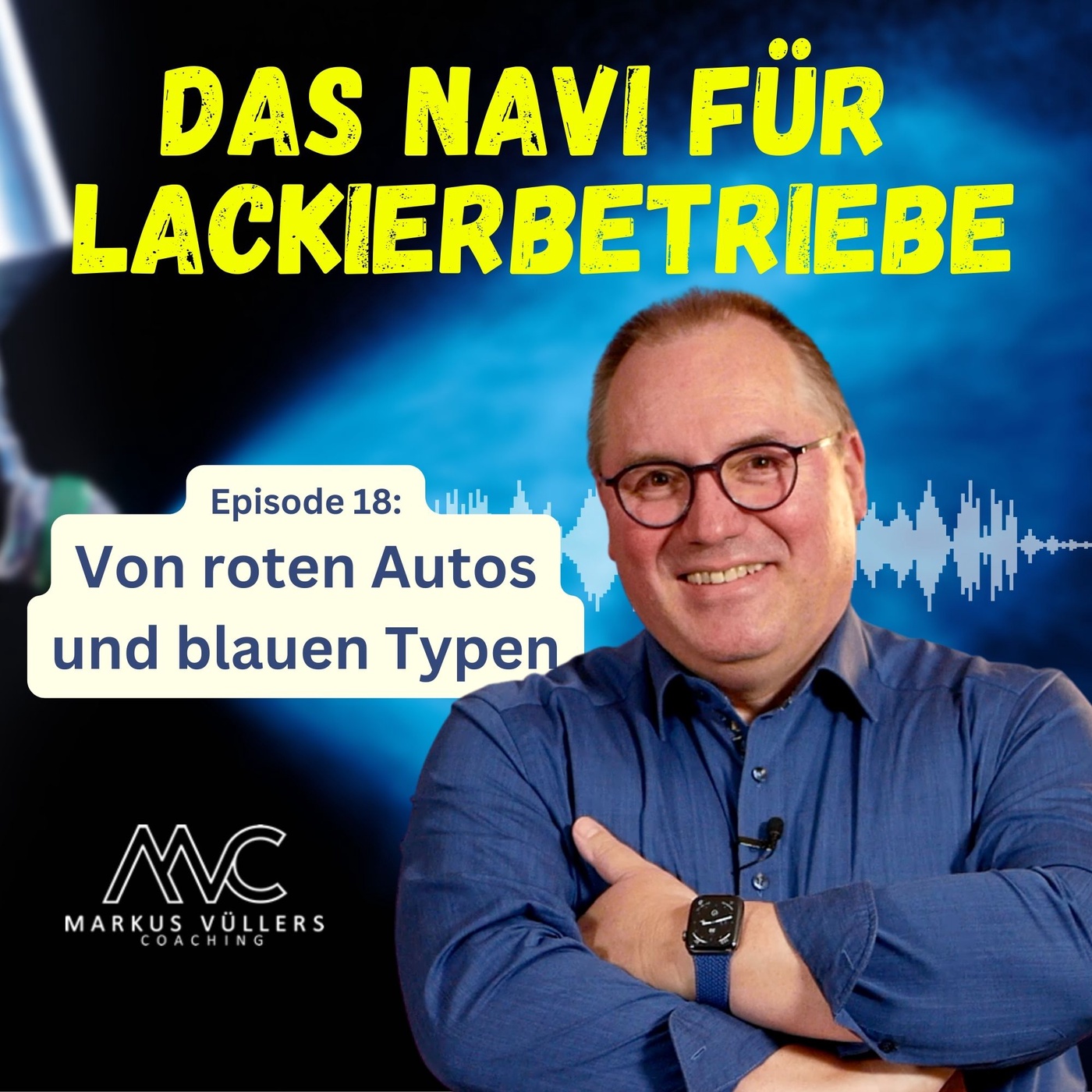 Von roten Autos und blauen Typen