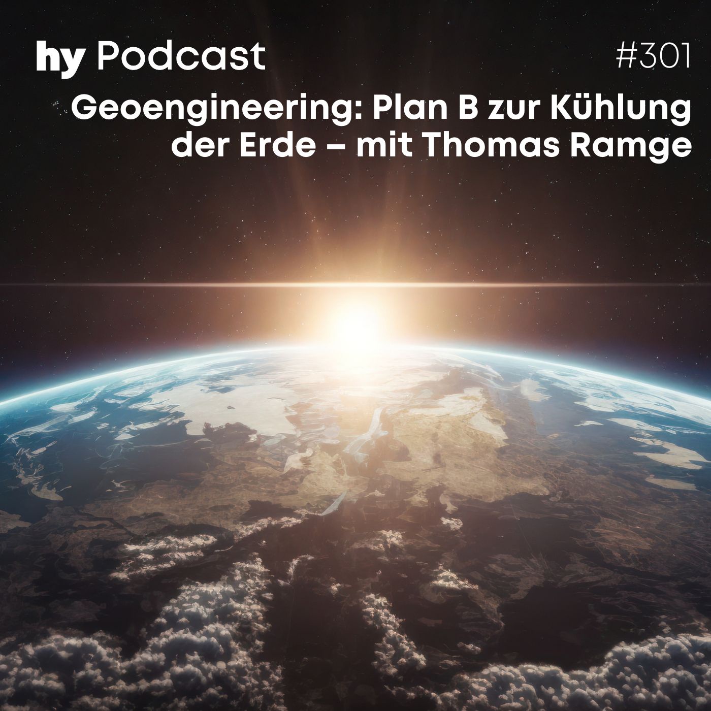 Folge 301 mit Thomas Ramge: Geoengineering - der Plan B zur Kühlung der Erde