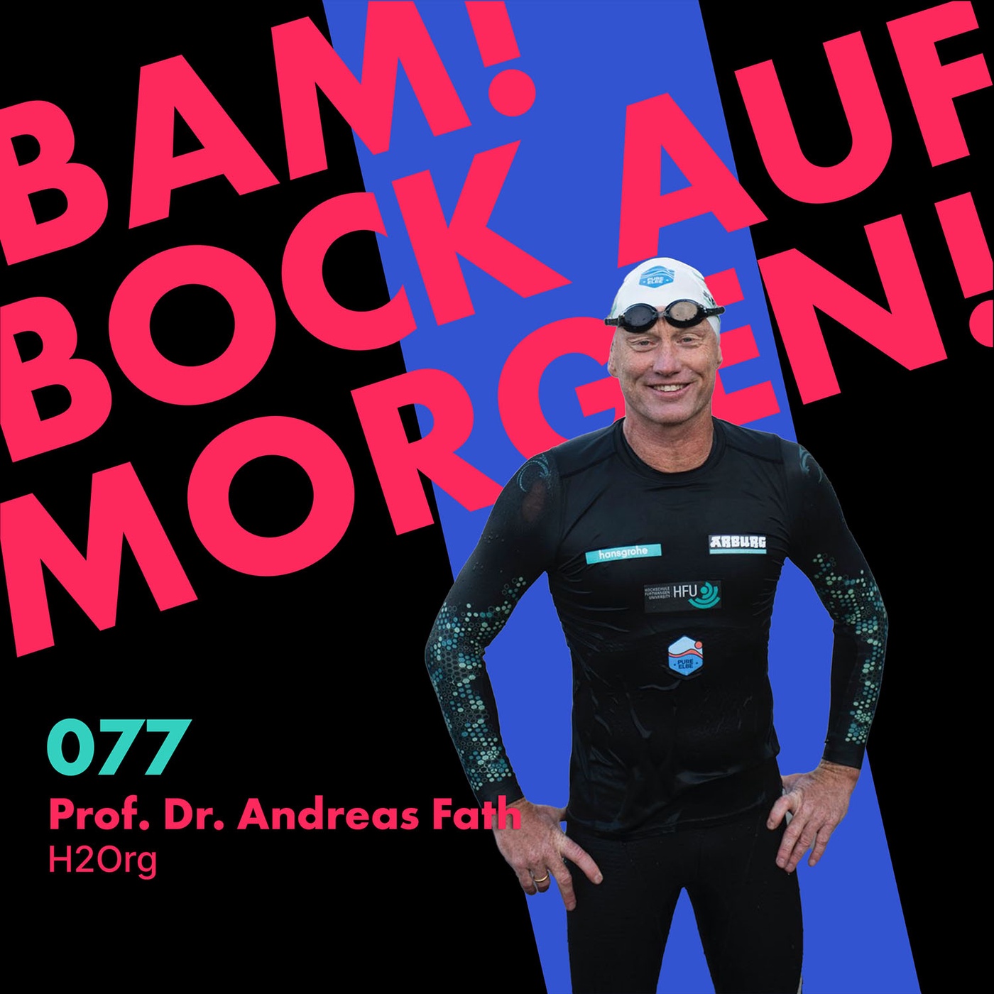 Wie ist der Zustand unserer Flüsse wirklich? Der schwimmende Professor Dr. Andreas Fath