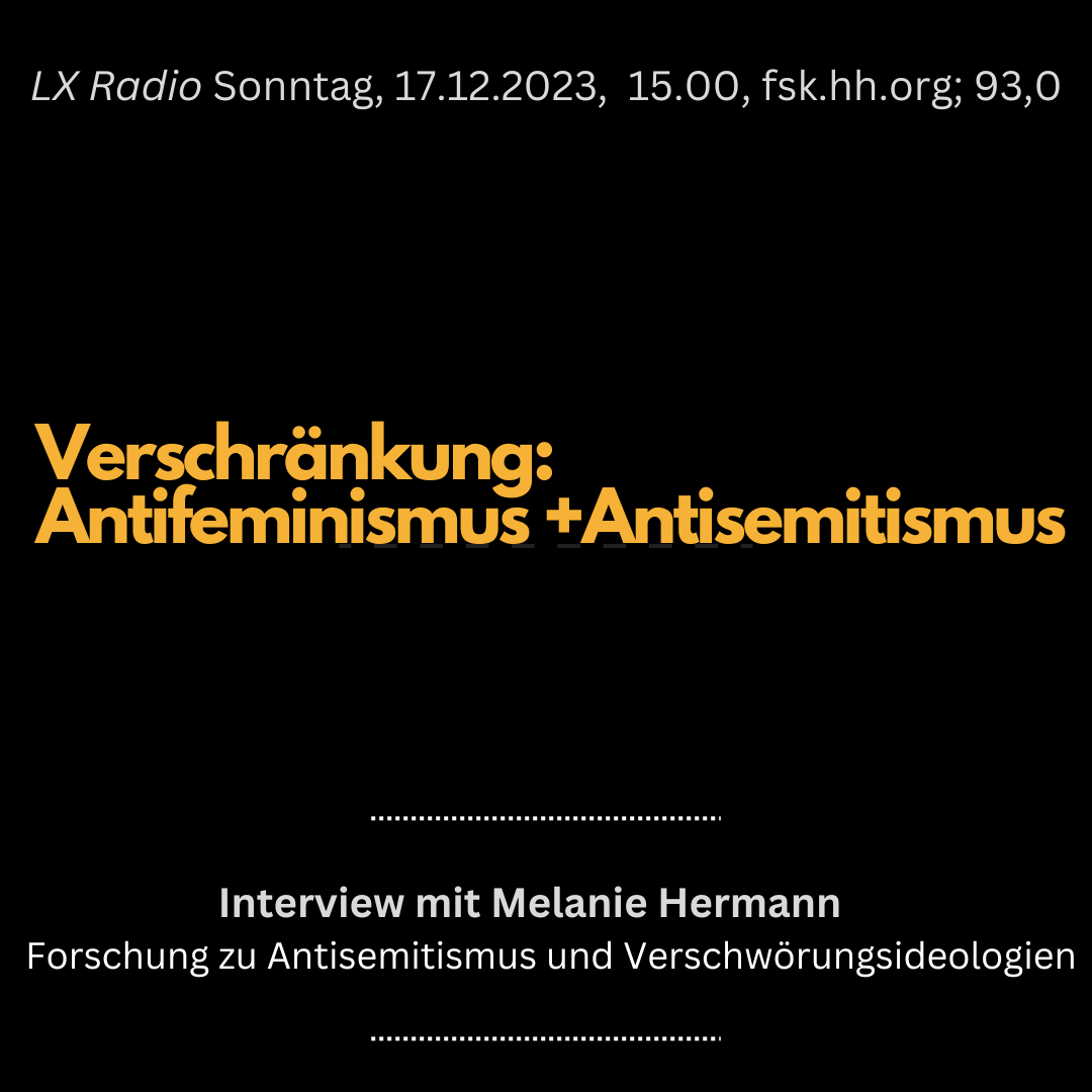 LX Radio Dezember 2023: Antifeminismus und Antisemitismus