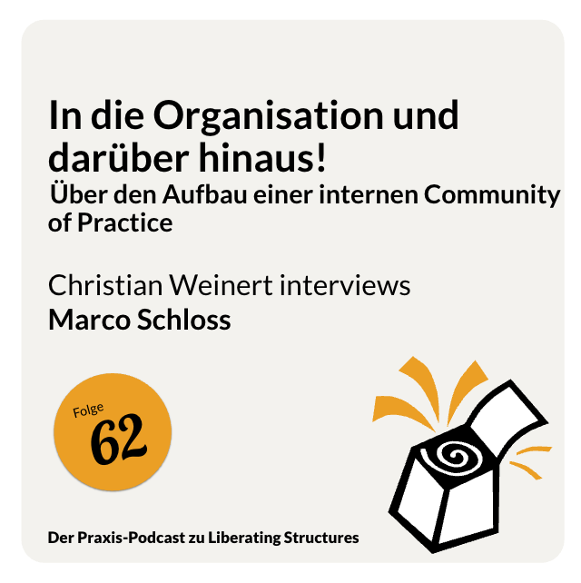 In die Organisation und darüber hinaus!