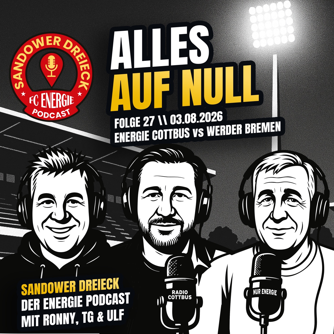 Alles auf Null | Sandower Dreieck - Der Energie Cottbus-Podcast
