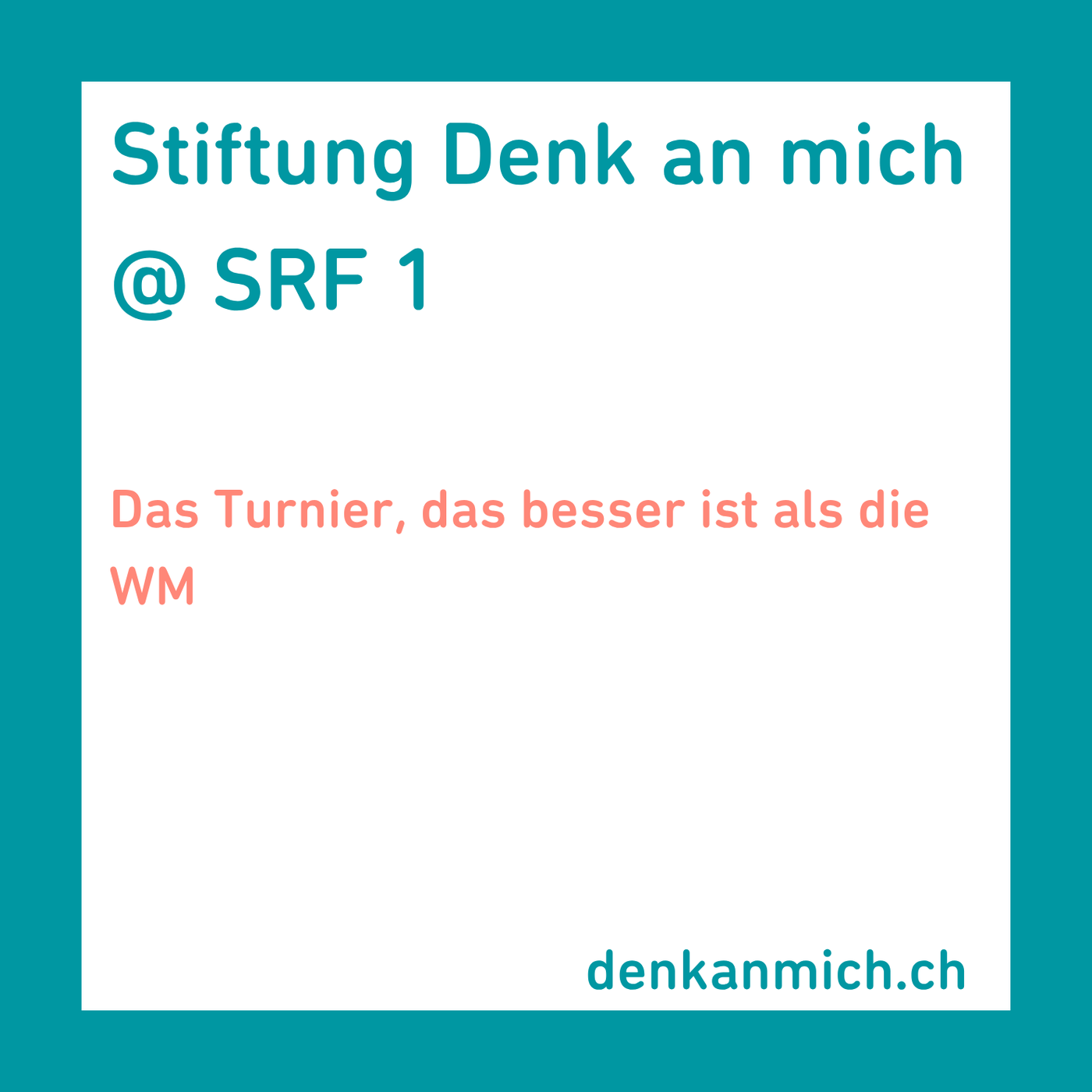 Das Turnier, das besser ist als die WM