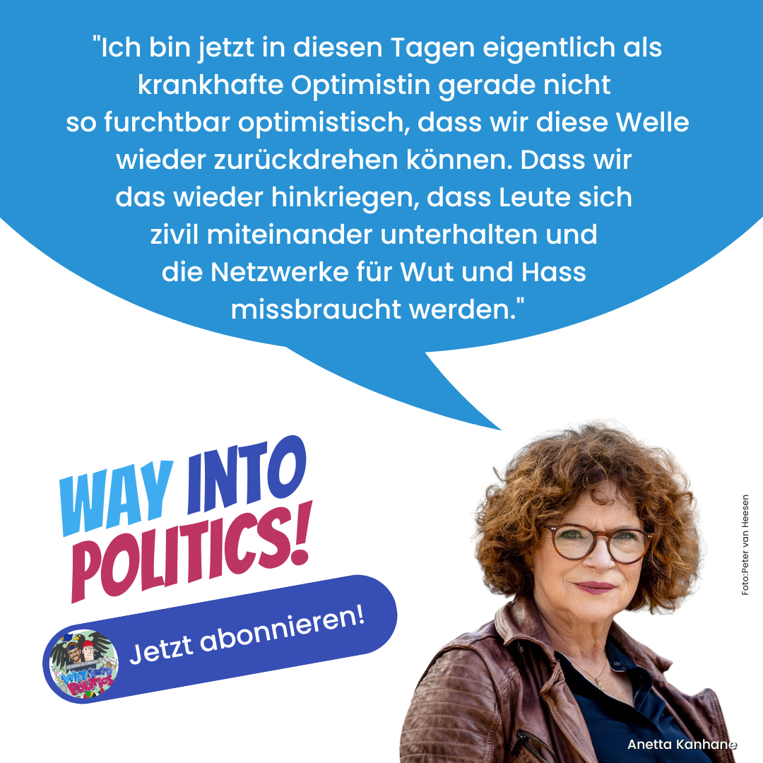 #11 - Anetta Kahane, warum braucht Politik eine starke Zivilgesellschaft?
