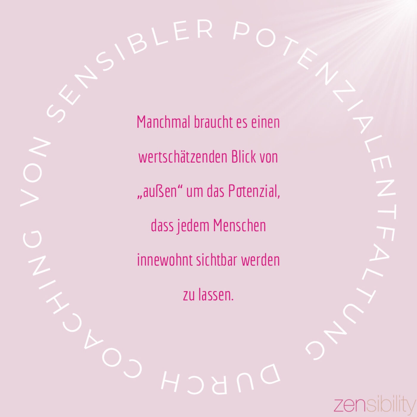 PotenzialTalk mit Caro: Sensible Potenzialentwicklung durch Coaching