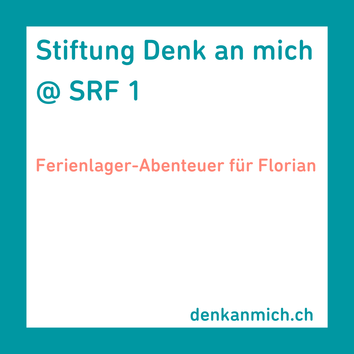 Ferienlager-Abenteuer für Florian