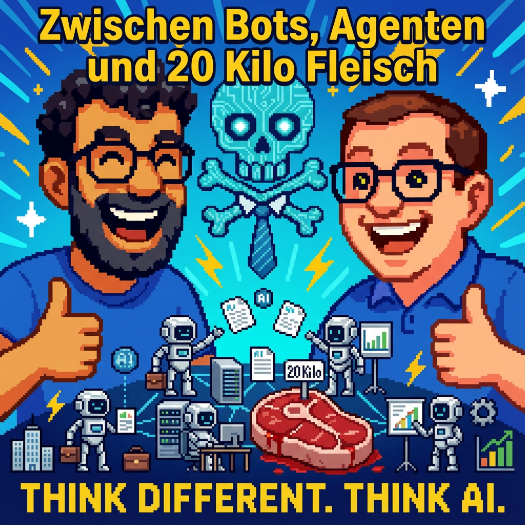 Zwischen Bots, Agenten und 20 Kilo Fleisch