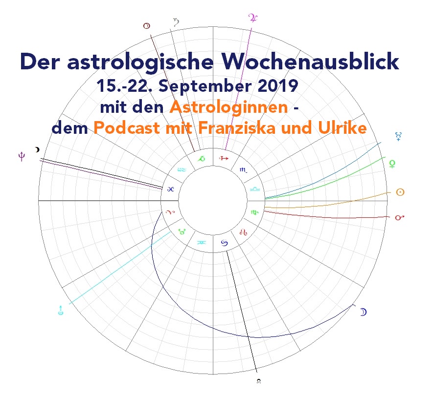 Astrologischer Wochenausblick 16. - 22. September 2019