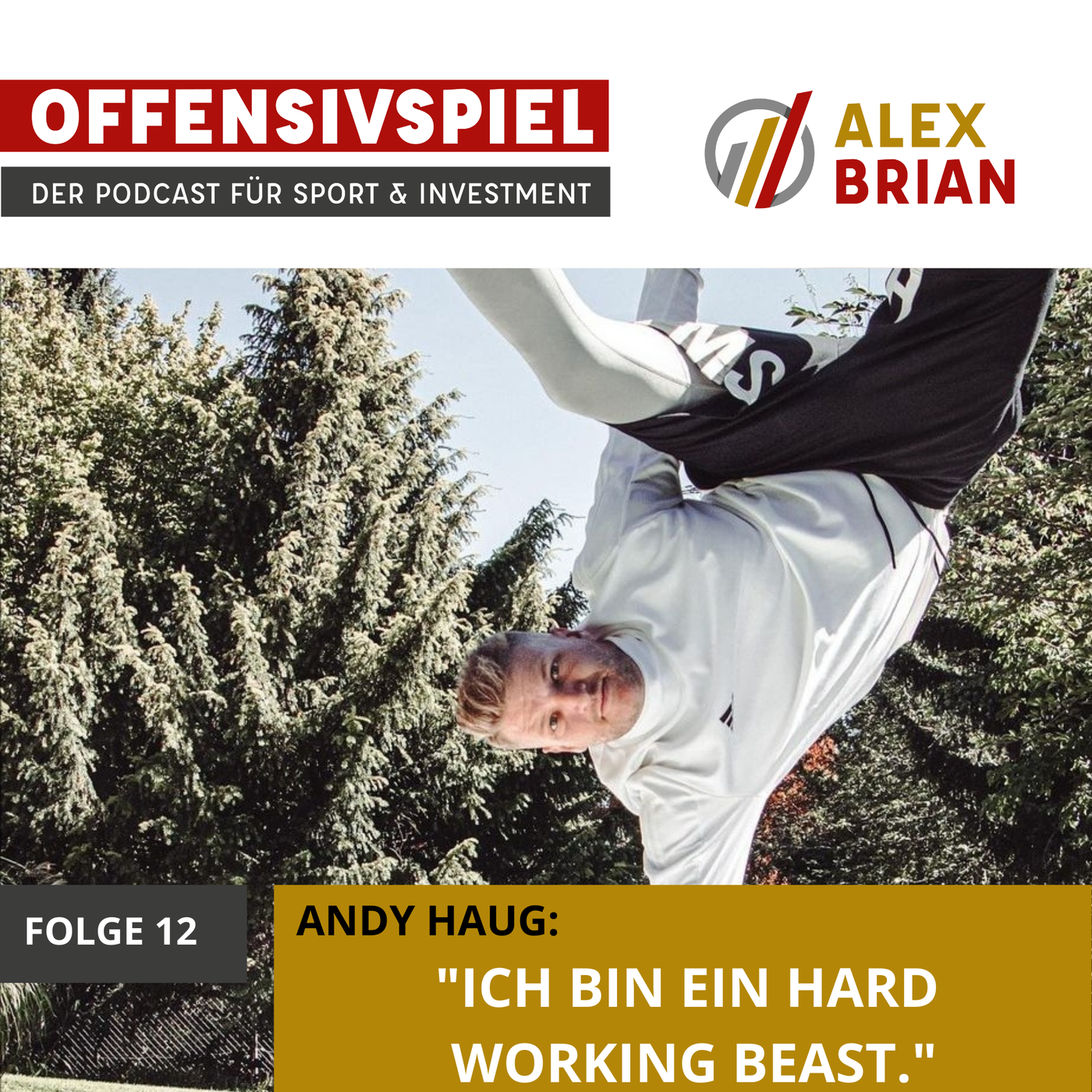 #12 Andy Haug ist unser heutiger Trainingsgast