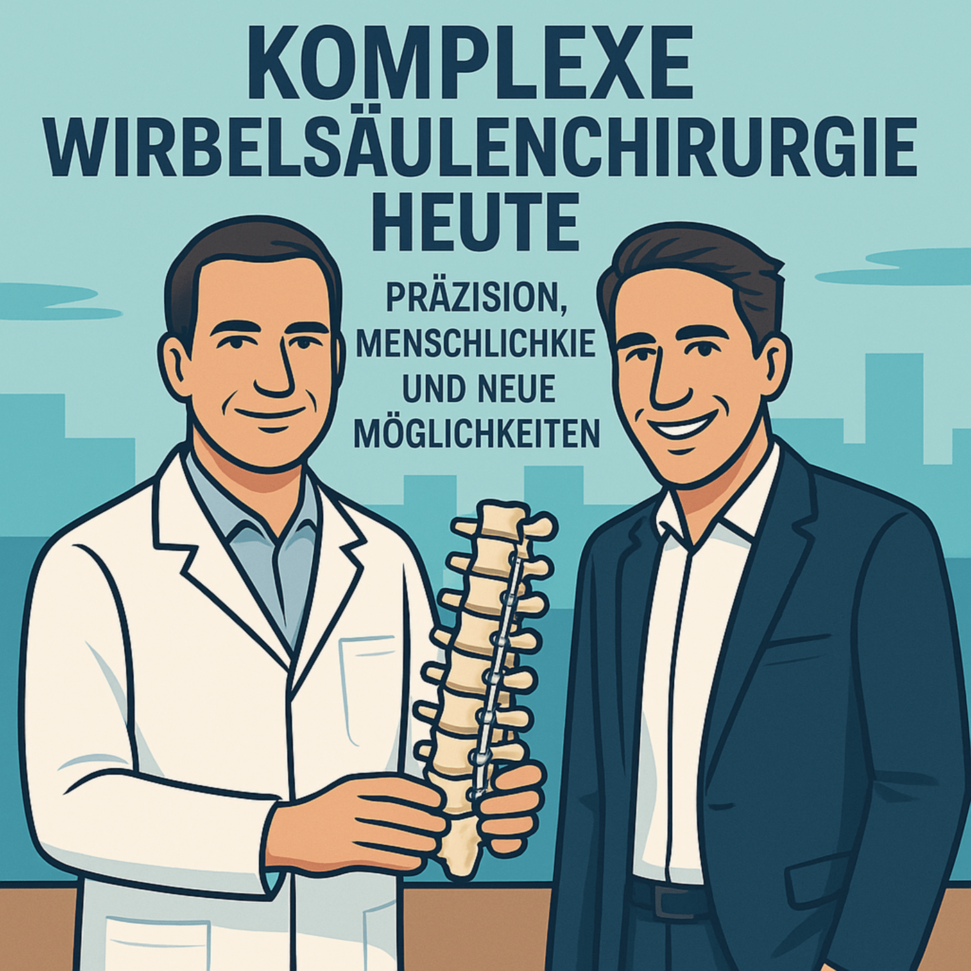 Komplexe Wirbelsäulenchirurgie heute – Präzision, Menschlichkeit und neue Möglichkeiten Gast: Dr. med. F. Zentz