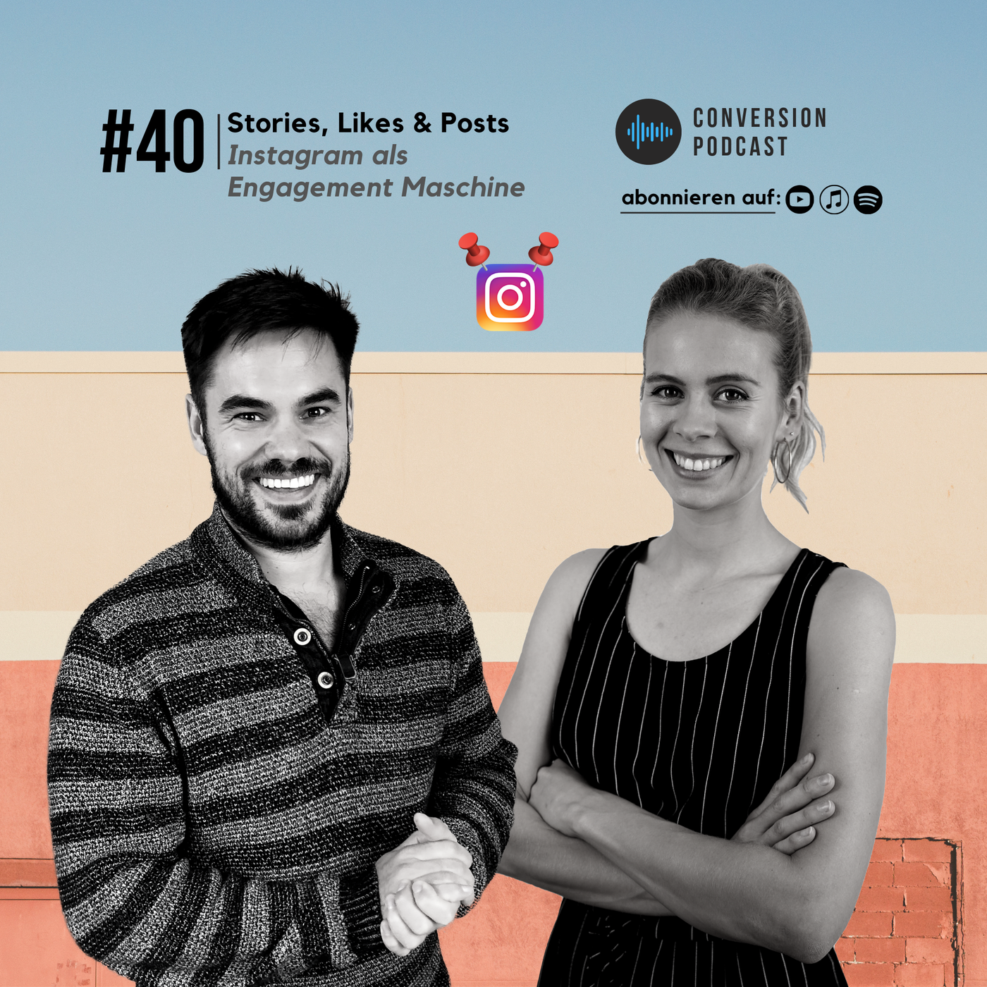 Instagram Marketing für Unternehmen – So kannst du auf einfachste Art und Weise Marketing mache | #40 Conversion Podcast