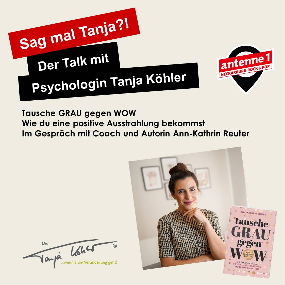 #161 Tausche GRAU gegen WOW - Wie du eine positive Ausstrahlung bekommst