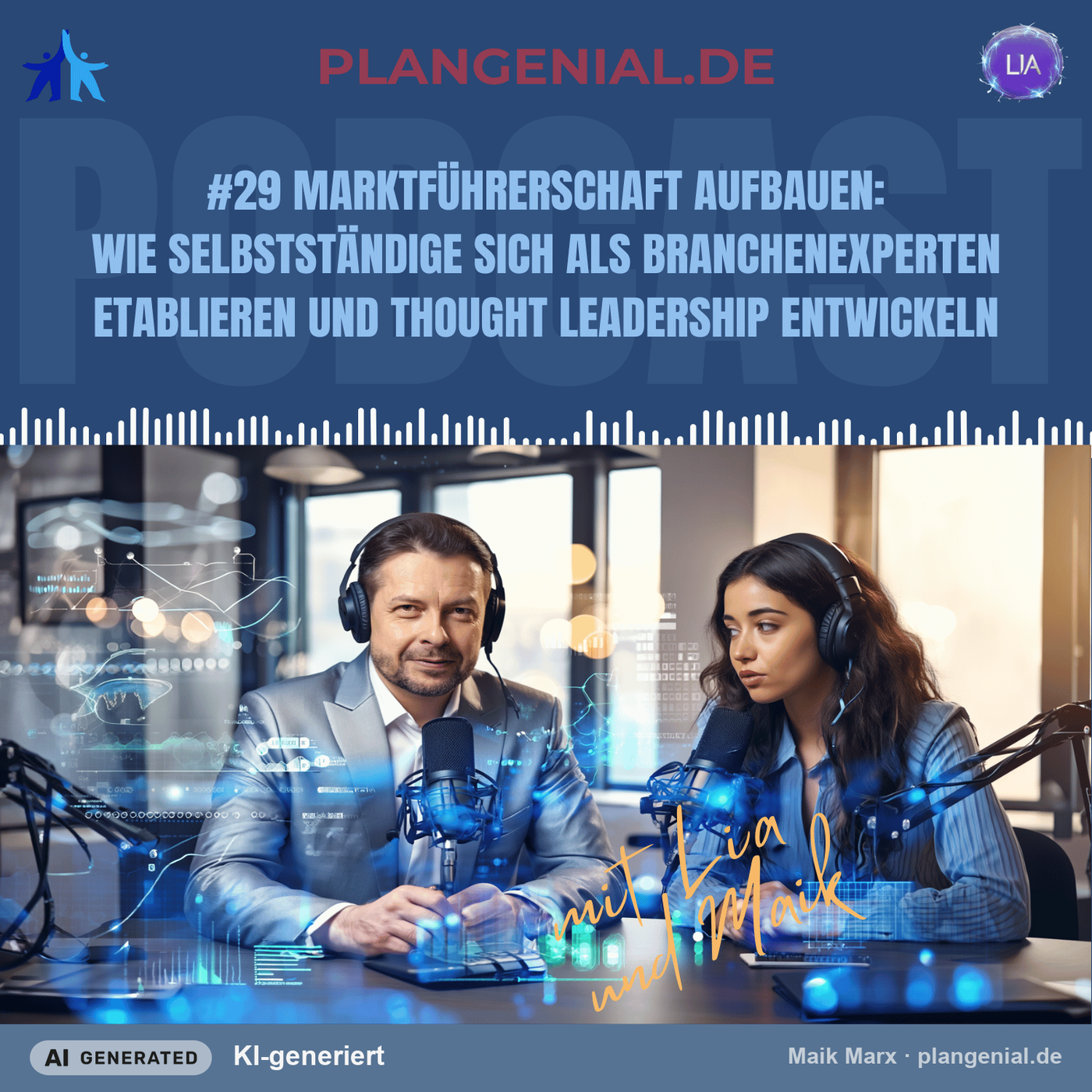 #29 Marktführerschaft aufbauen – Wie Selbstständige sich als Branchenexperten etablieren und Thought Leadership entwickeln