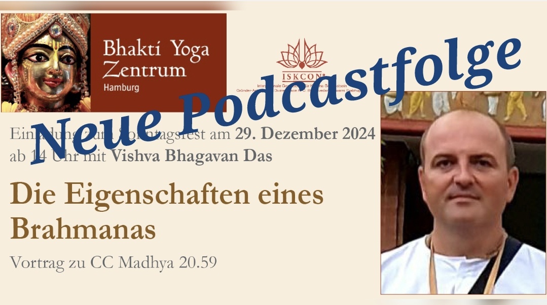 Eigenschaften eines Brahmanas – Vortrag zu Chaitanya Charitamrita Madhya 20.59 von Vishva Bhagavan Das