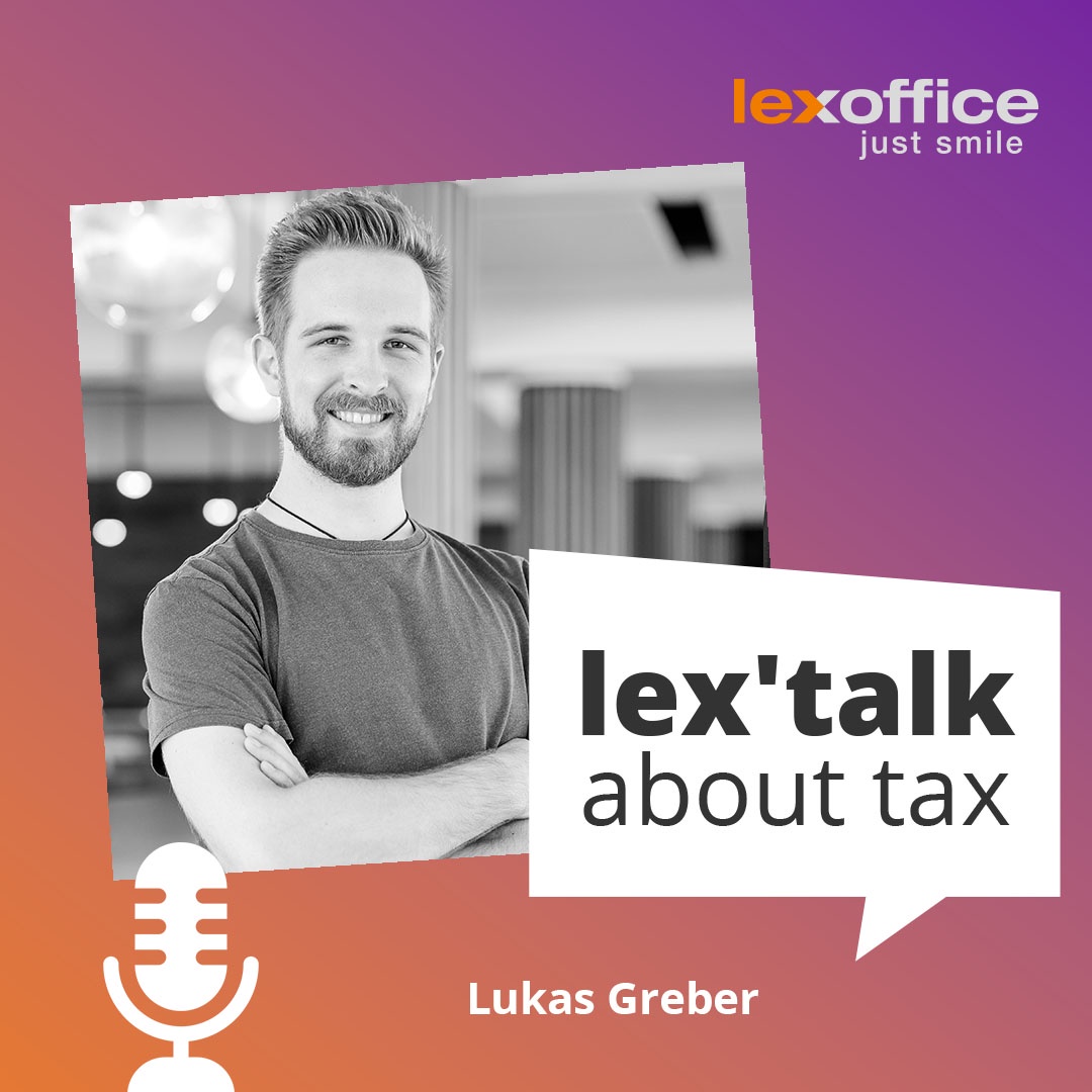 lex'talk about tax: Lukas Greber von den Klimahelden über CO2-Bilanzierung für Steuerkanzleien