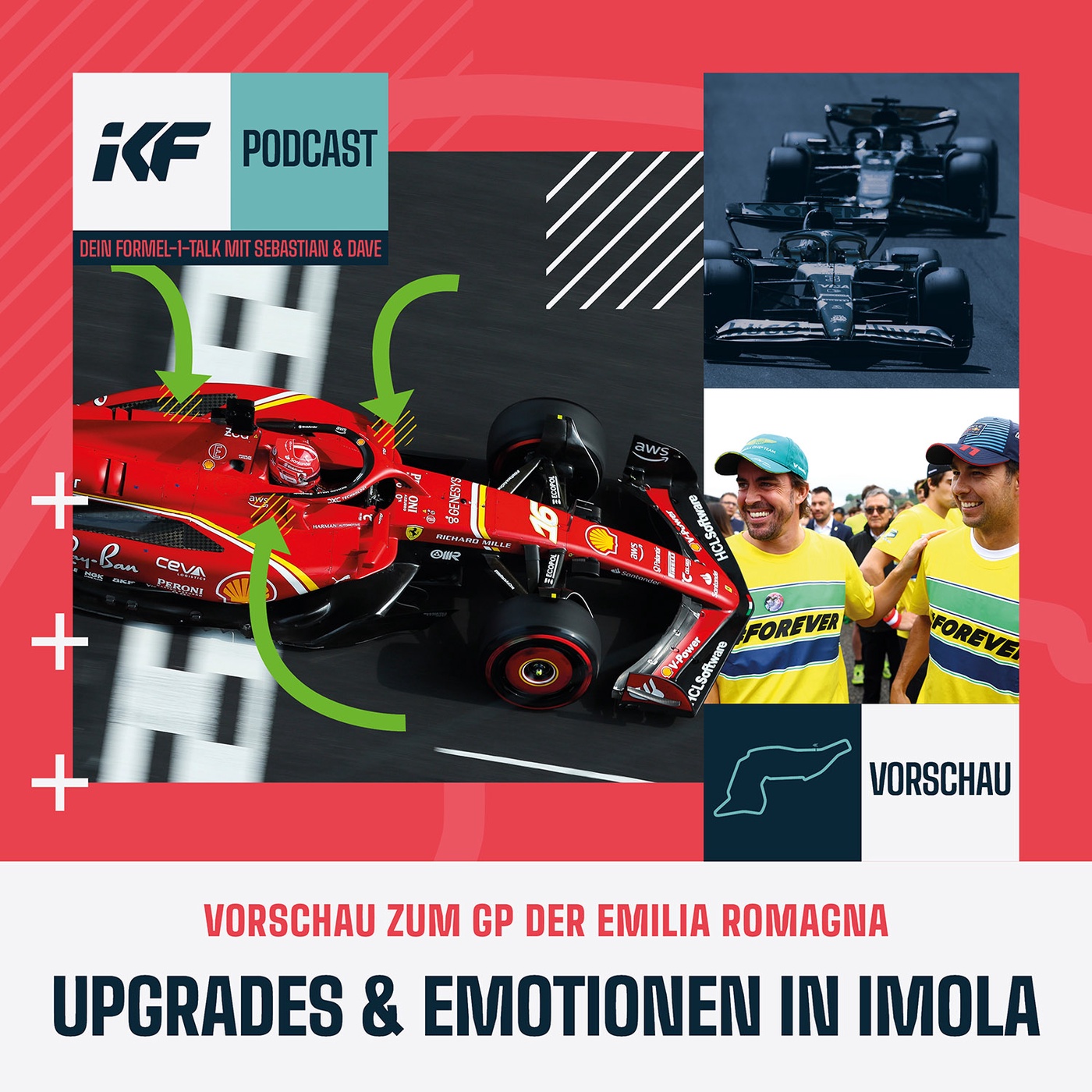 Upgrades und Emotionen in Imola