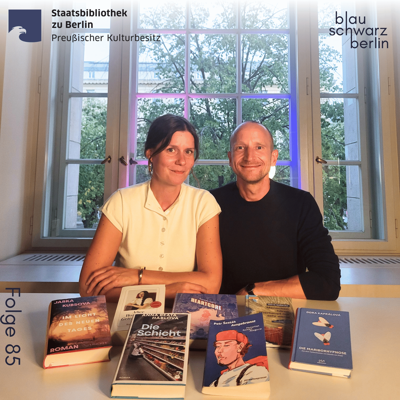 blauschwarzberlin. Der Literaturpodcast Folge #86 September 2026