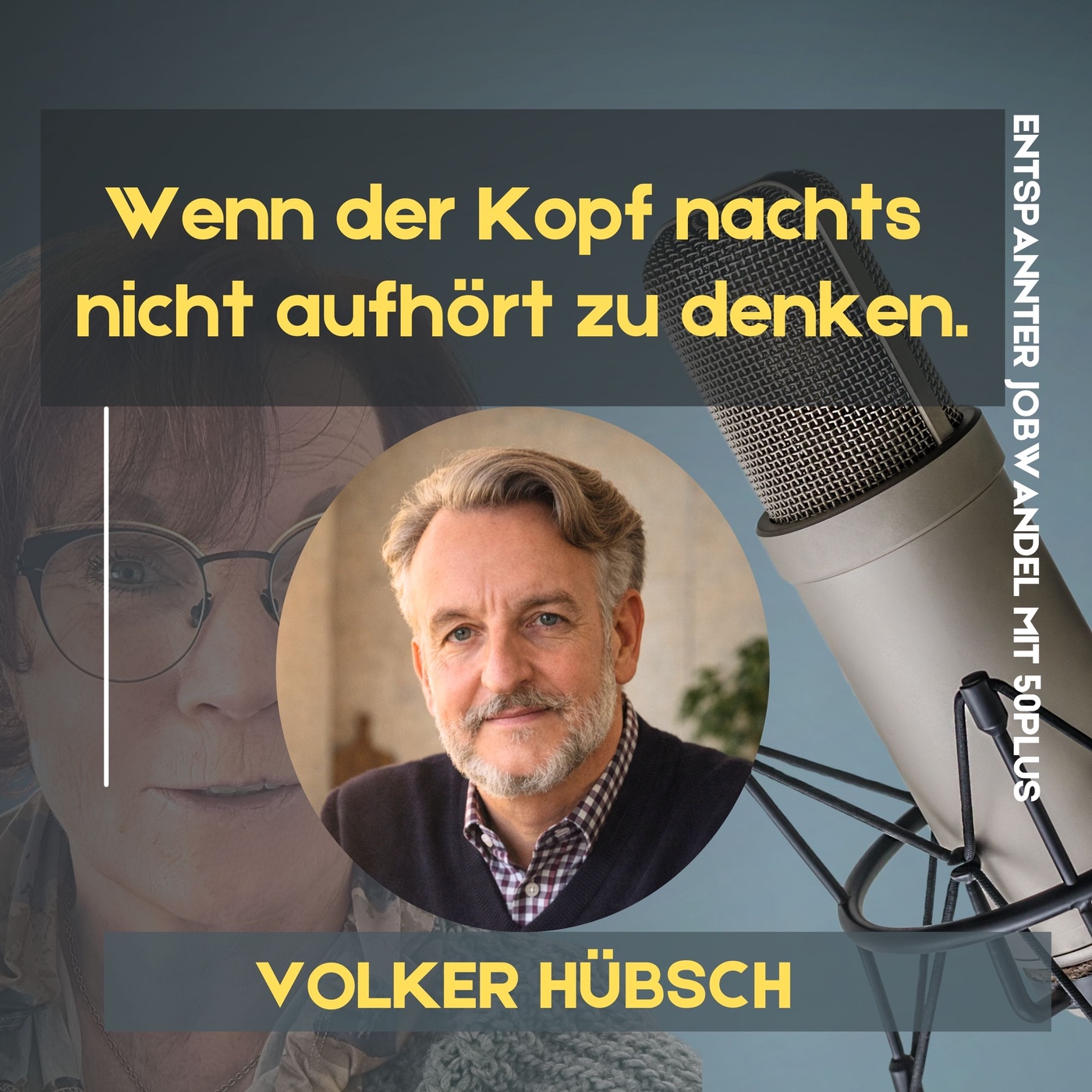 #131 -  Wenn der Kopf nachts nicht aufhört zu denken: 3 alltagstaugliche Schlaf-Hebel für Führungskräfte 50Plus