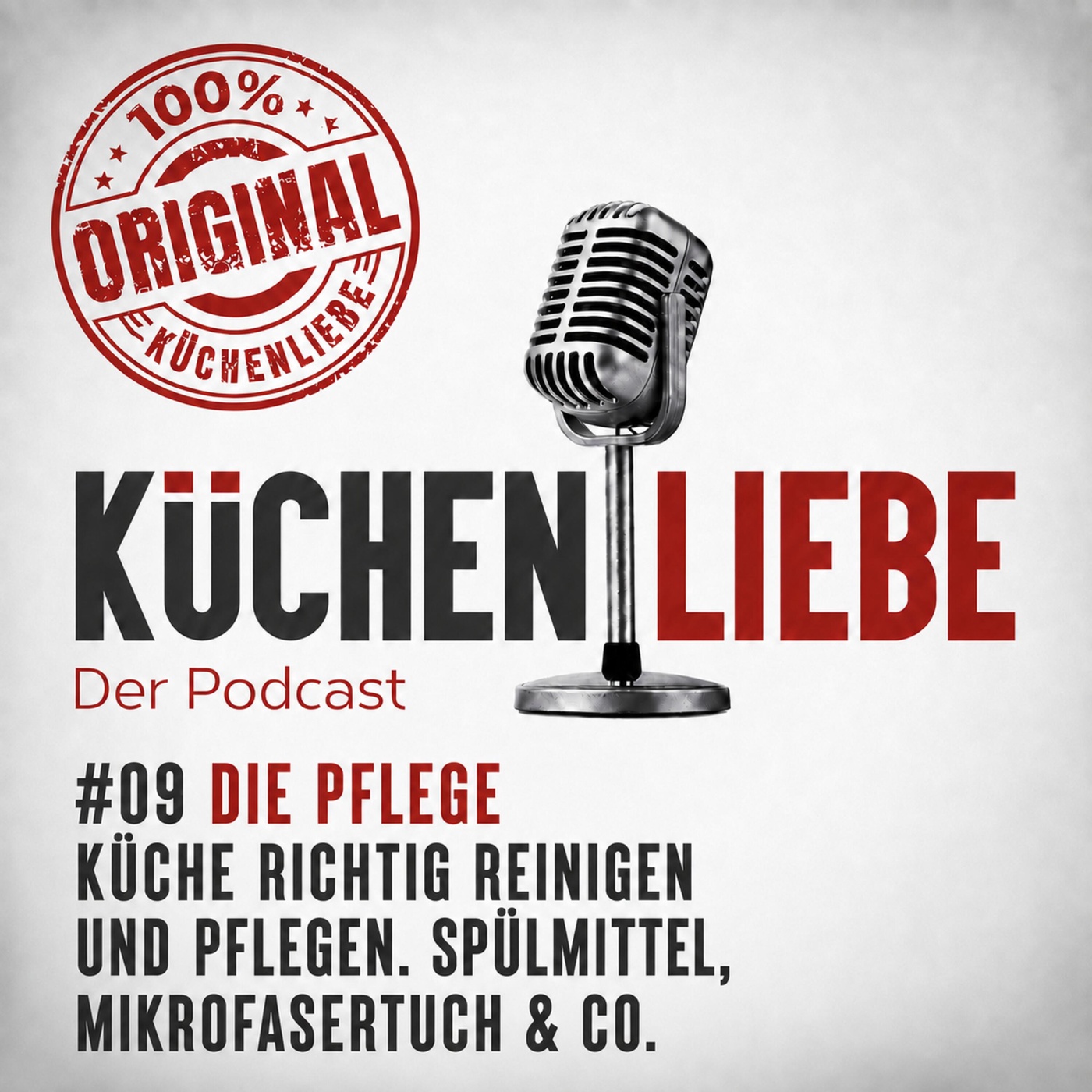 #09 Die Pflege | Küche richtig reinigen und pflegen. Spülmittel, Mikrofasertuch & Co.