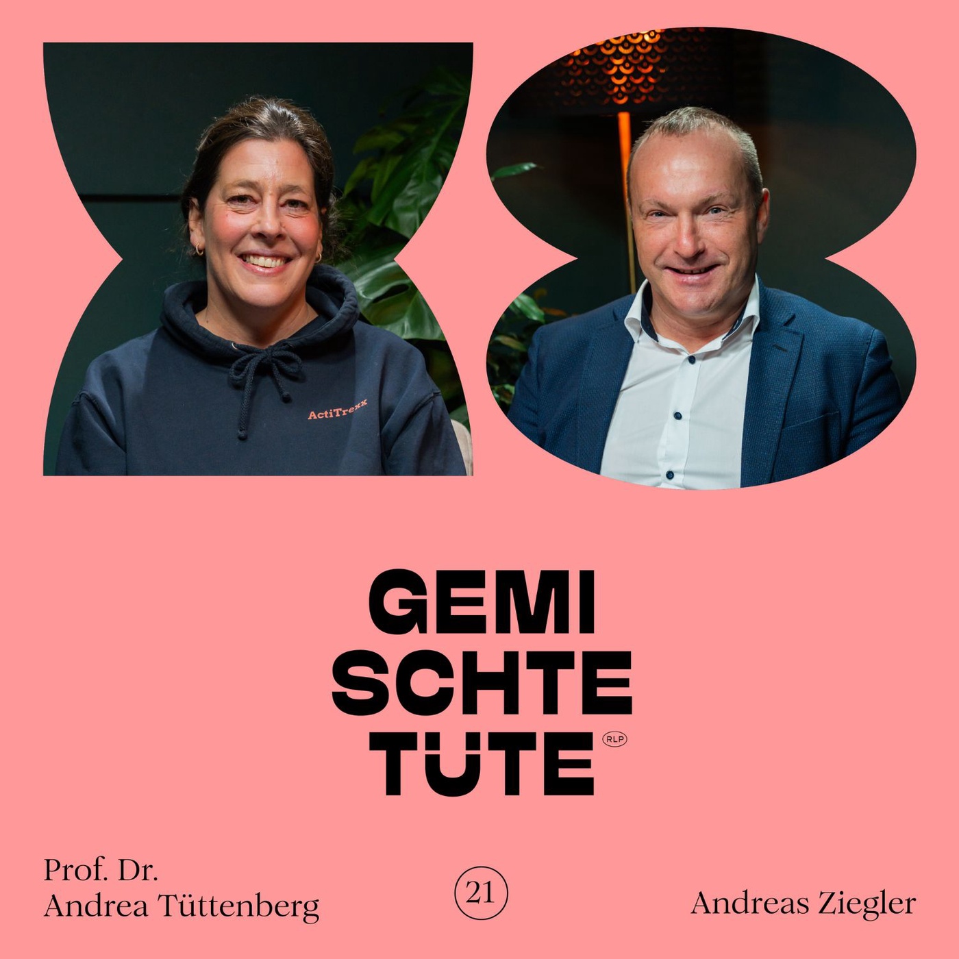 Auf ein Blind Date: Prof. Dr. Andrea Tüttenberg trifft Andreas Ziegler