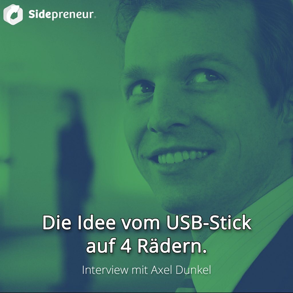 SP237 - Die Idee vom USB-Stick auf 4 Rädern. Interview mit Axel Dunkel