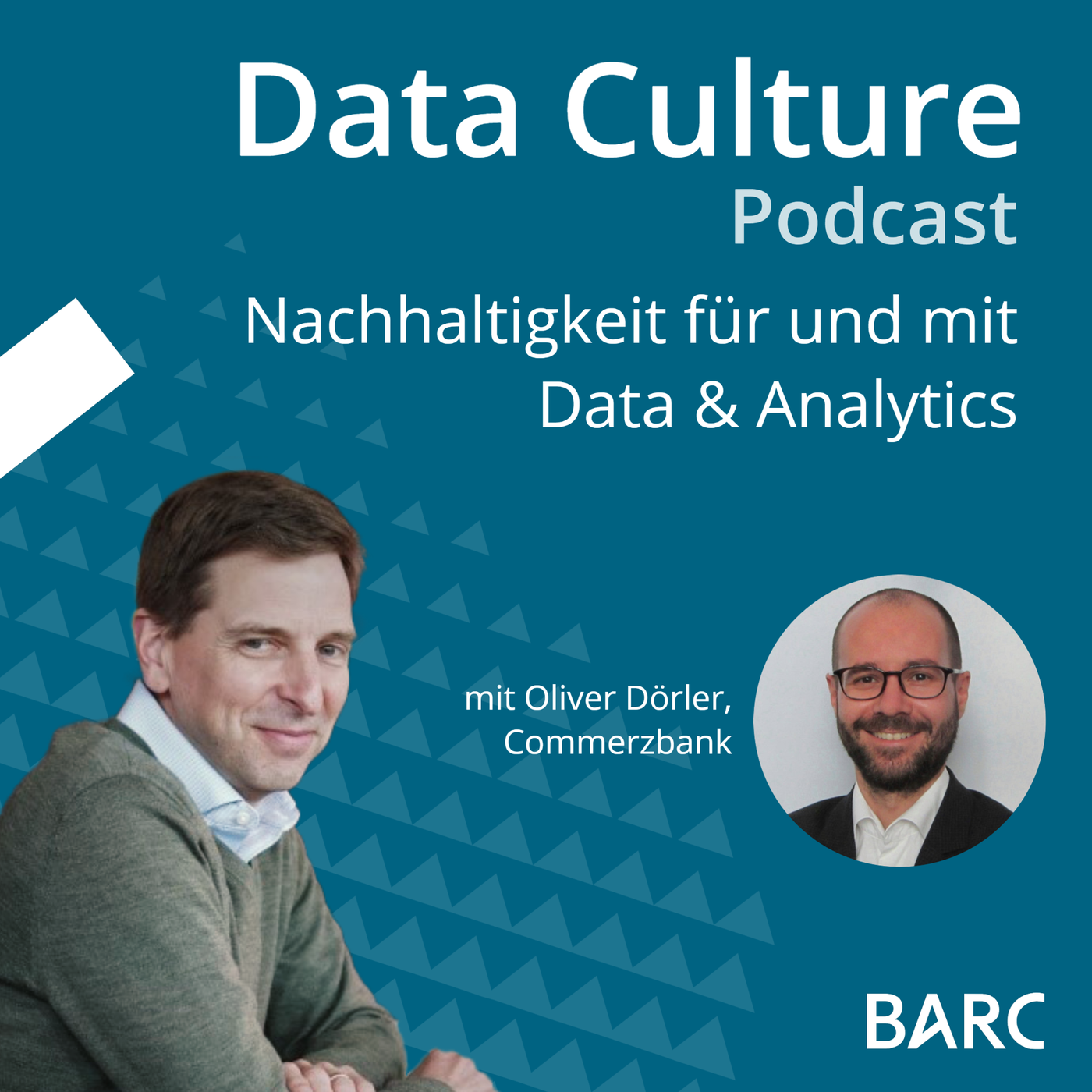 Nachhaltigkeit für und mit Data & Analytics – mit Oliver Dörler, Commerzbank