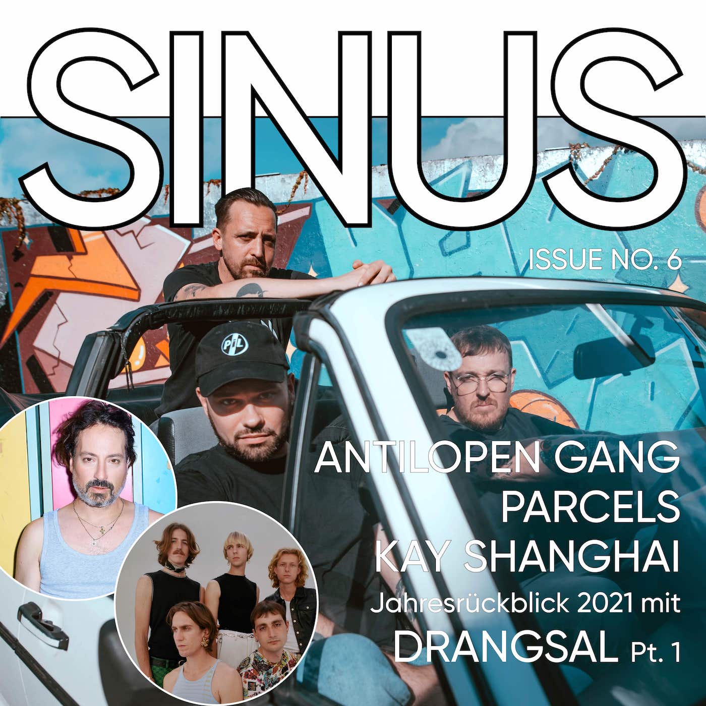 #6 Antilopen Gang, Parcels, Kay Shanghai, Drangsal