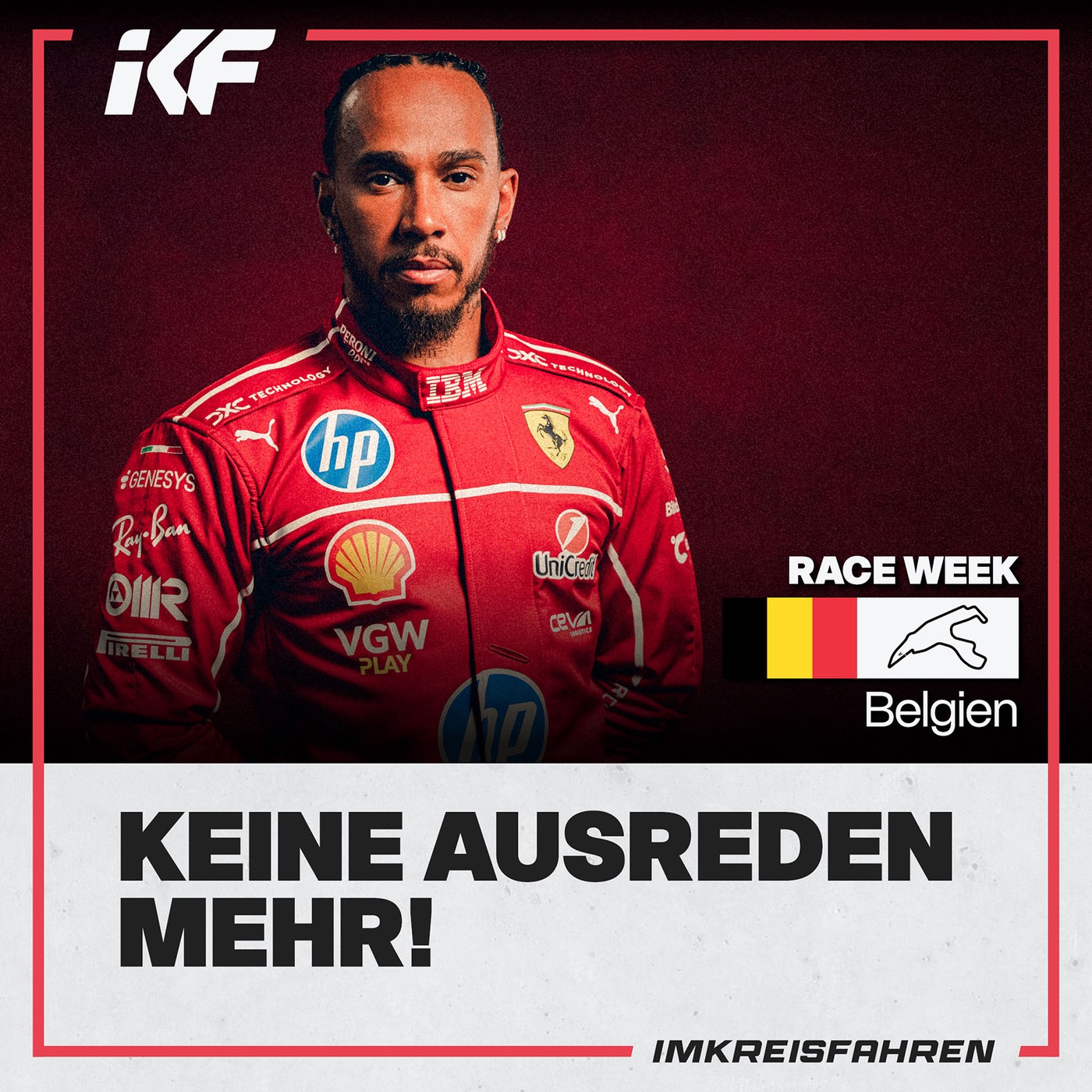Keine Ausreden mehr! | race week Belgien