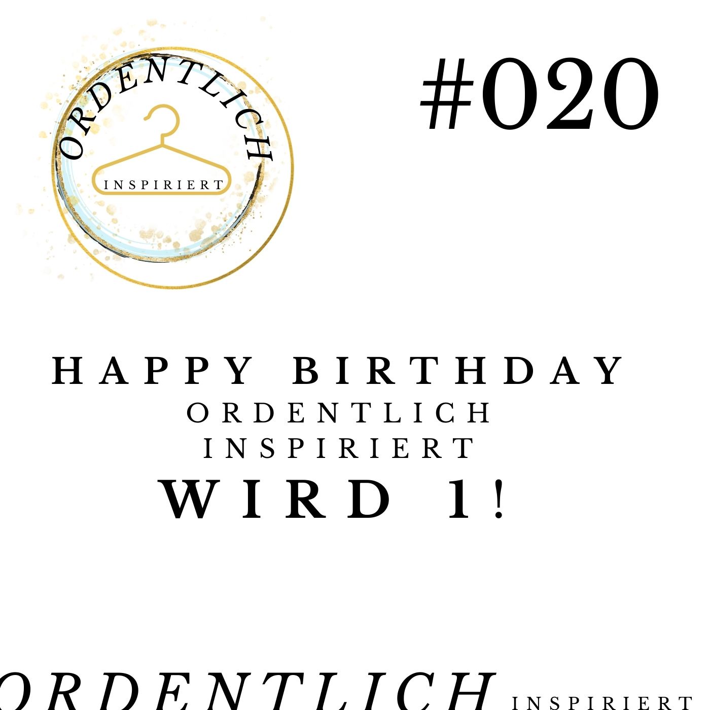 ordentlich inspiriert_#020_Happy_Birthday