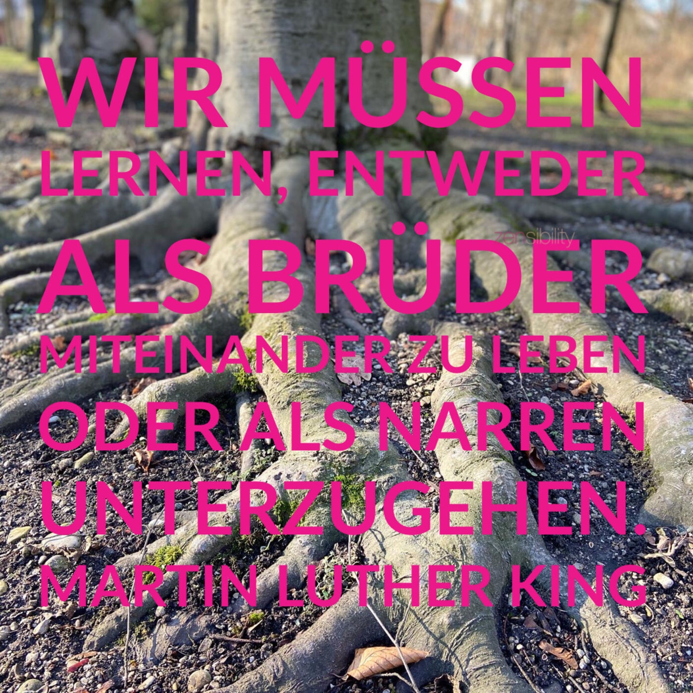 Miteinander sein