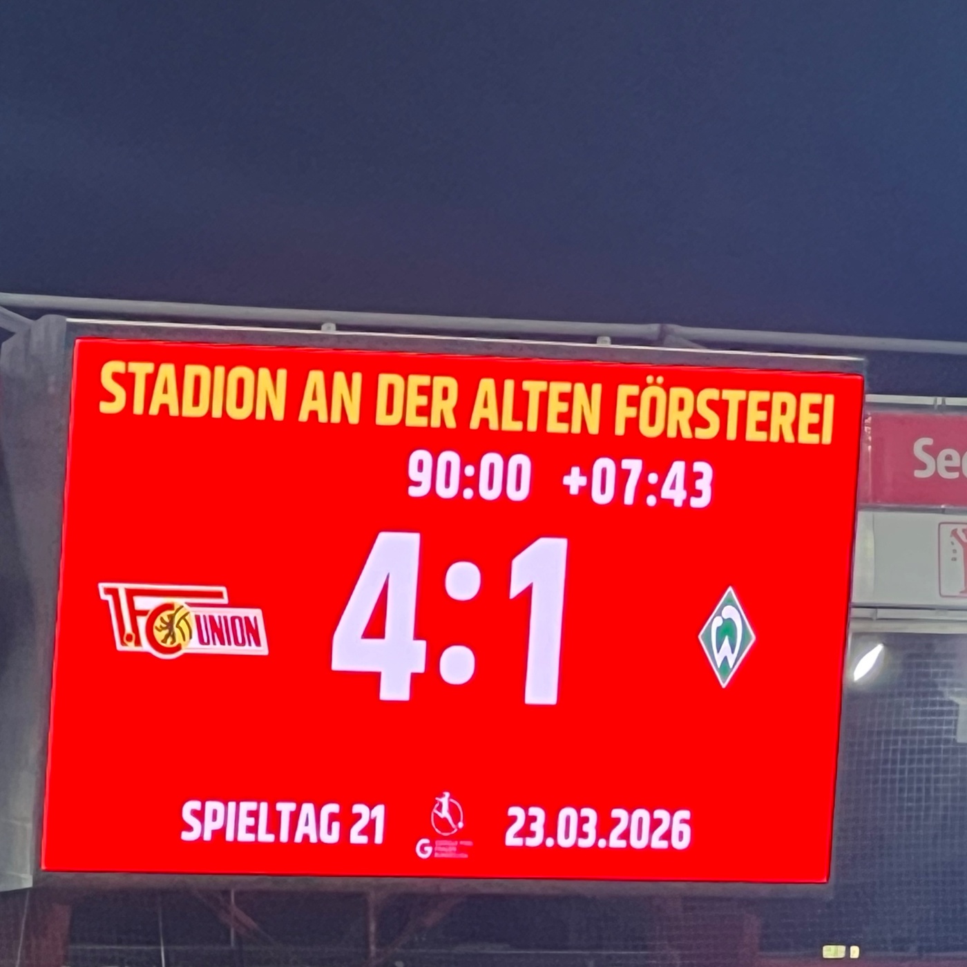 167 nicht immer grün