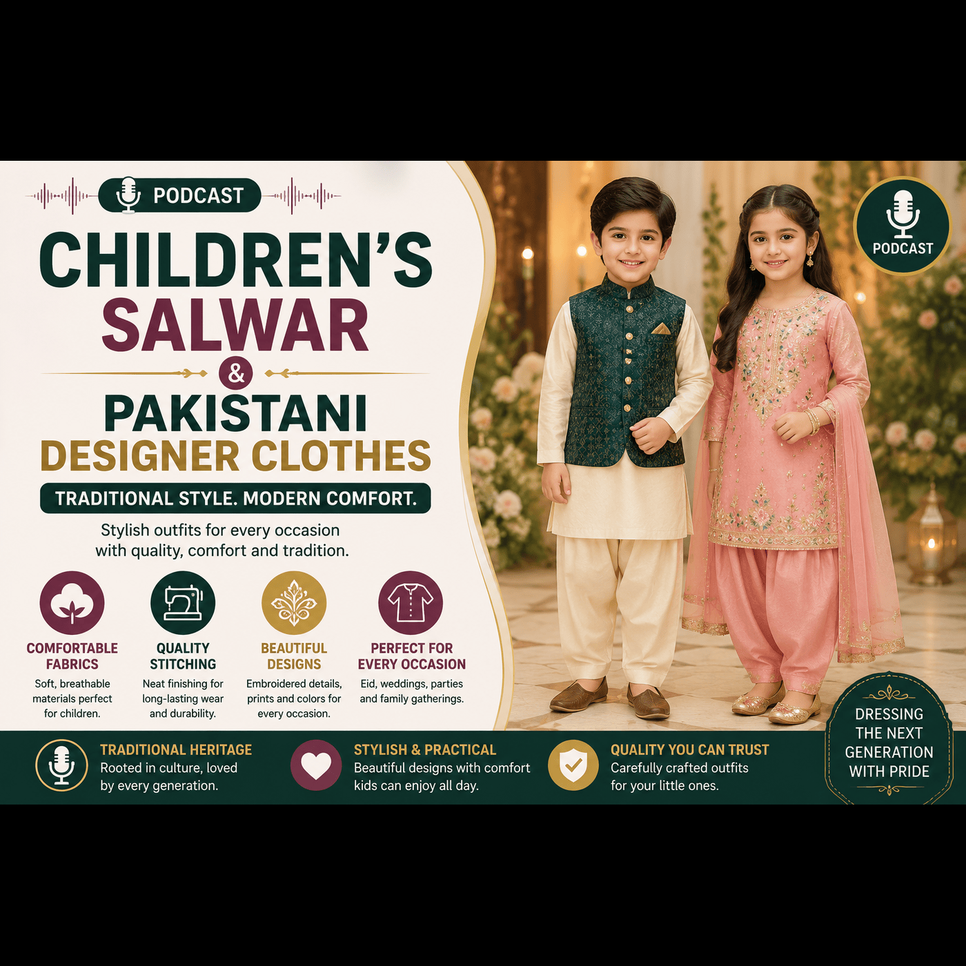 Children’s Salwar & Pakistani Designer Clothes