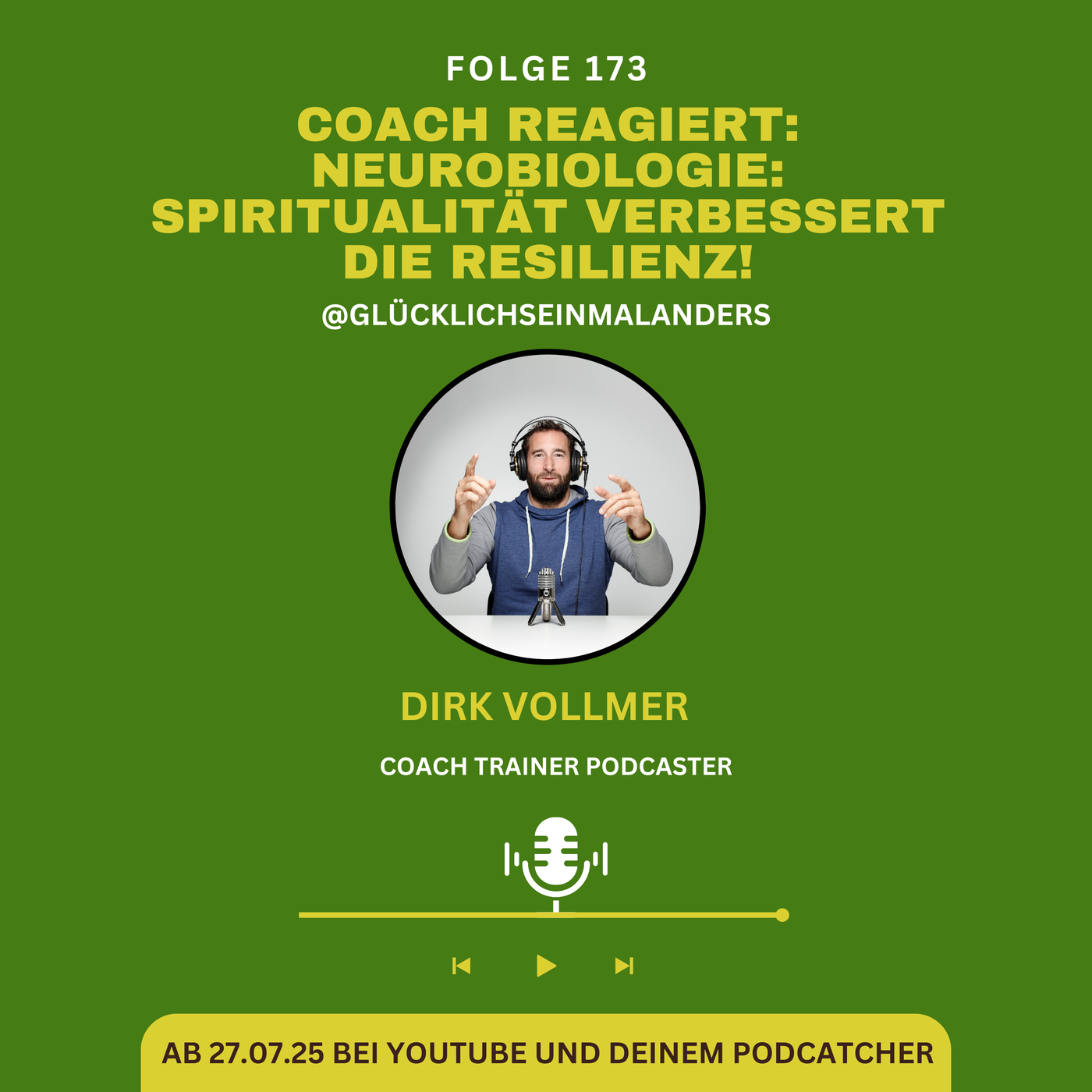 Ich reagiere: Neurobiologie: Spiritualität verbessert die Resilienz!