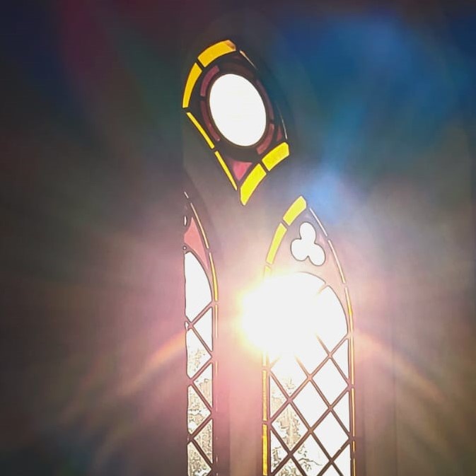 Gott macht die Finsternis licht durch Christus, das Osterlicht