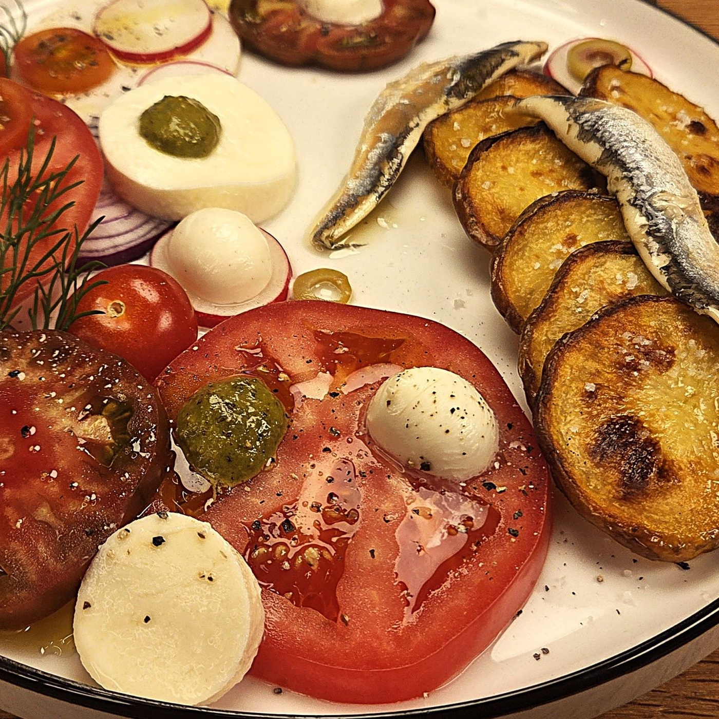 Folge 174 - Bratkartoffel-Caprese mit Sardellenfilets