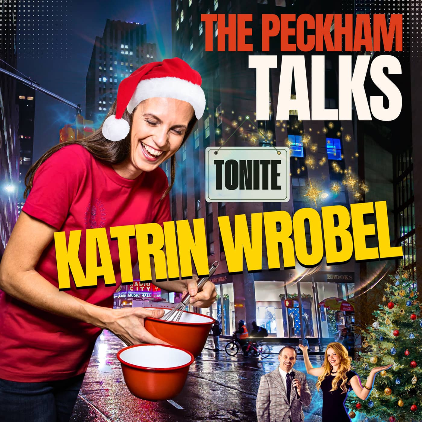 Weihnachtlicher Tortentalk mit Miss Germany a.D., Schauspielerin, Autorin Katrin Wrobel | Backen 