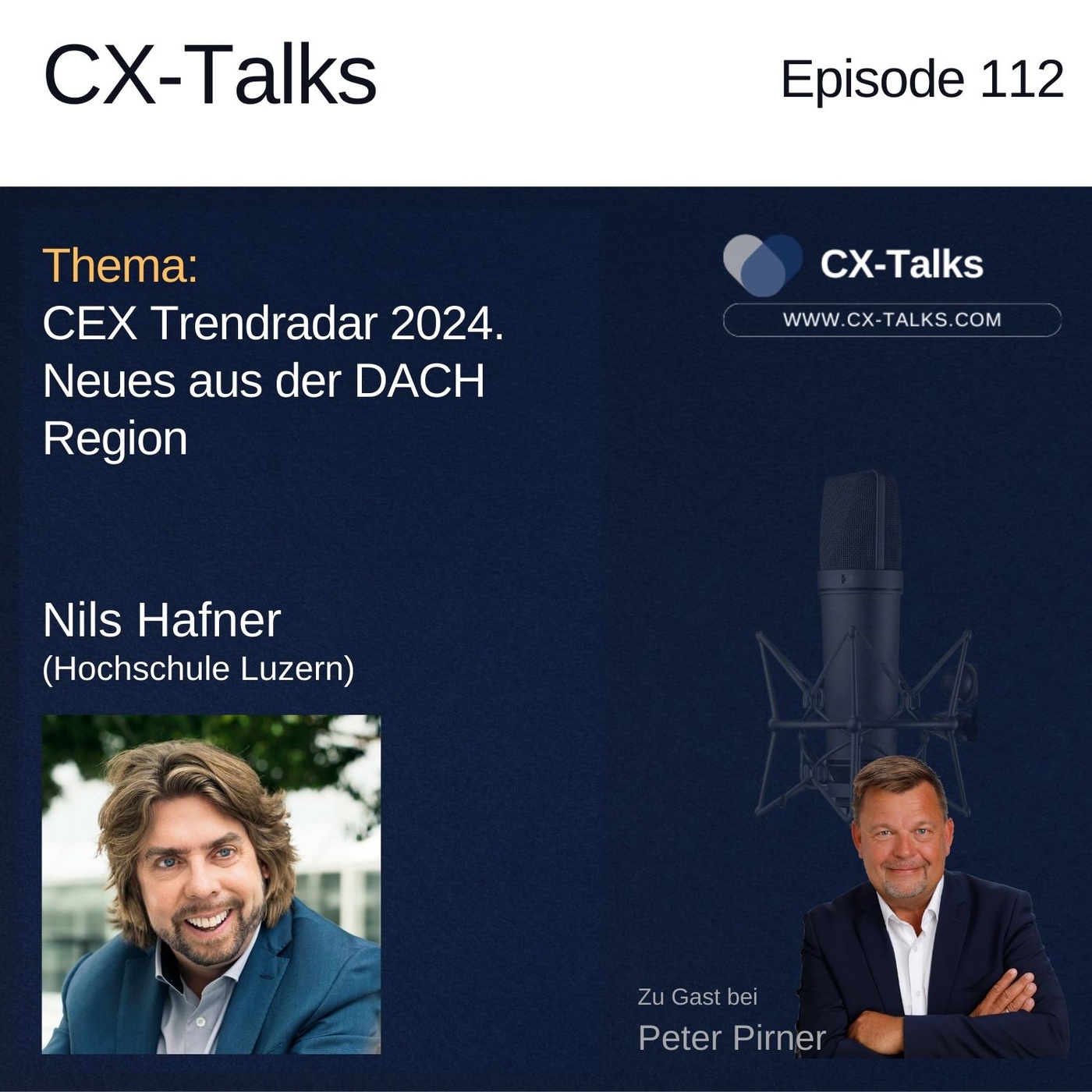 #112 CEX Trendradar 2024. Neues aus der DACH Region. Nils Hafner bei Peter Pirner