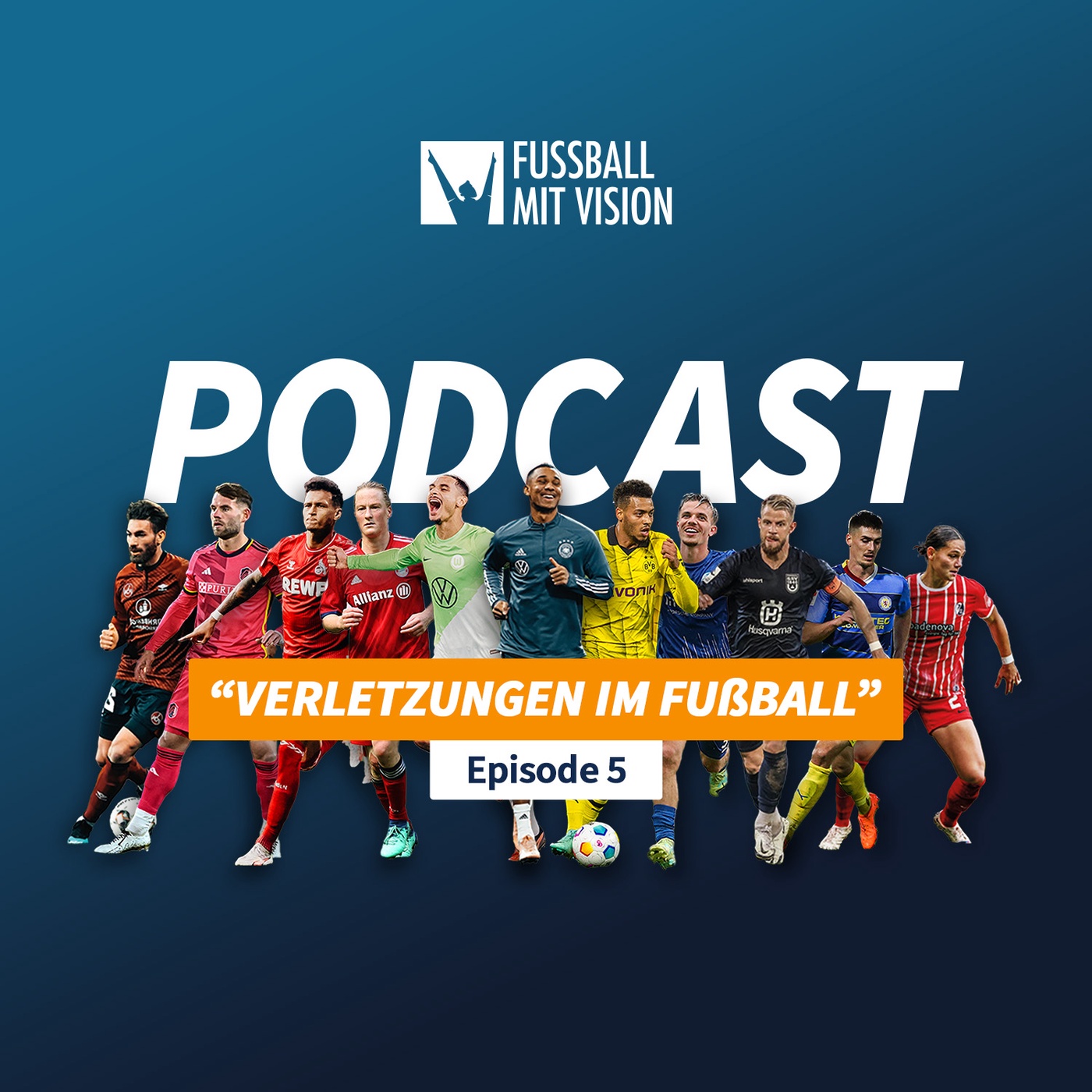 Verletzungen im Fußball – Bundesliga Profi Giovanna Hoffmann | Folge 5 Fussball mit Vision Podcast