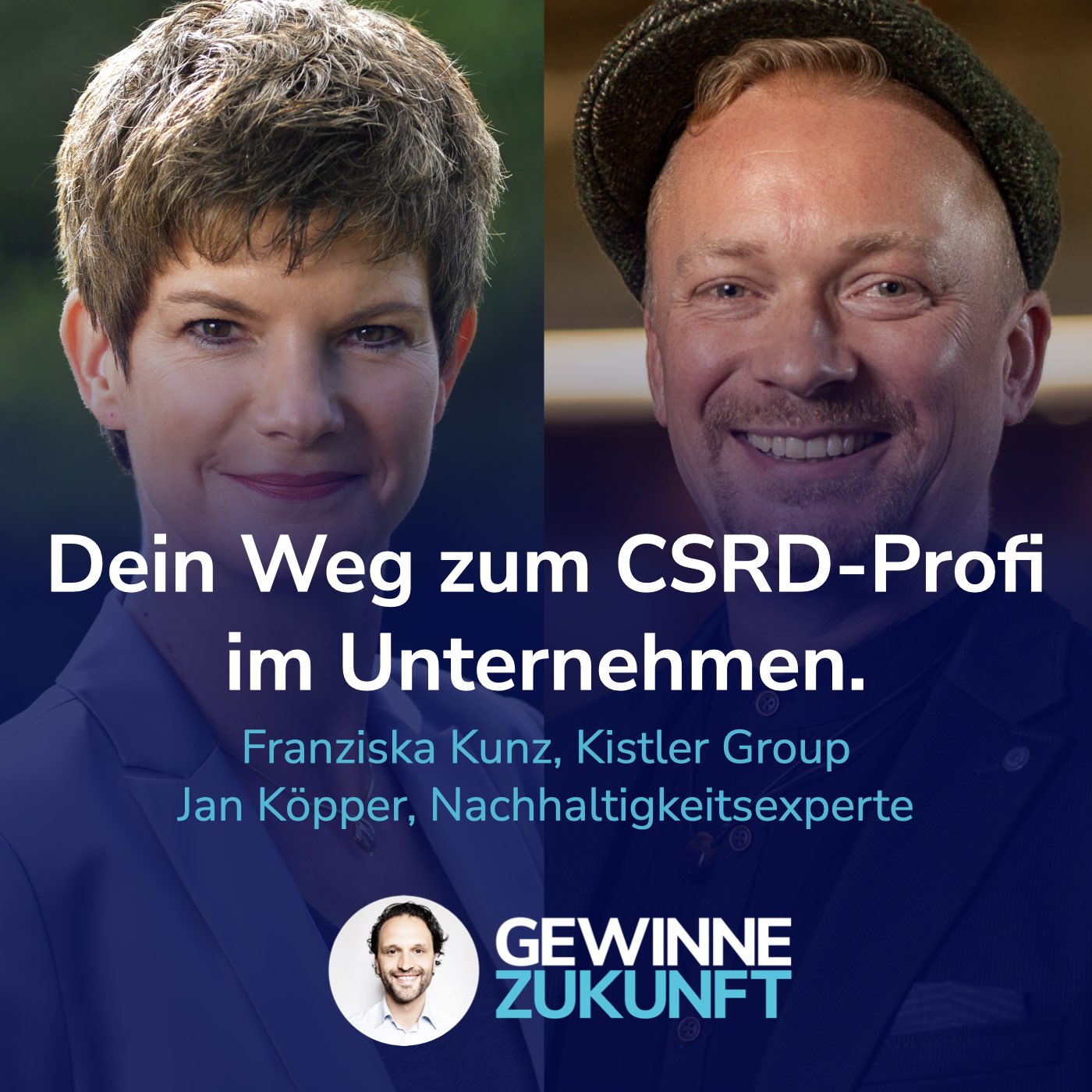 #59 So wirst Du CSRD-Profi für Dein Unternehmen! Ein Erfahrungsbericht. I Mit Franziska Kunz und Jan Köpper