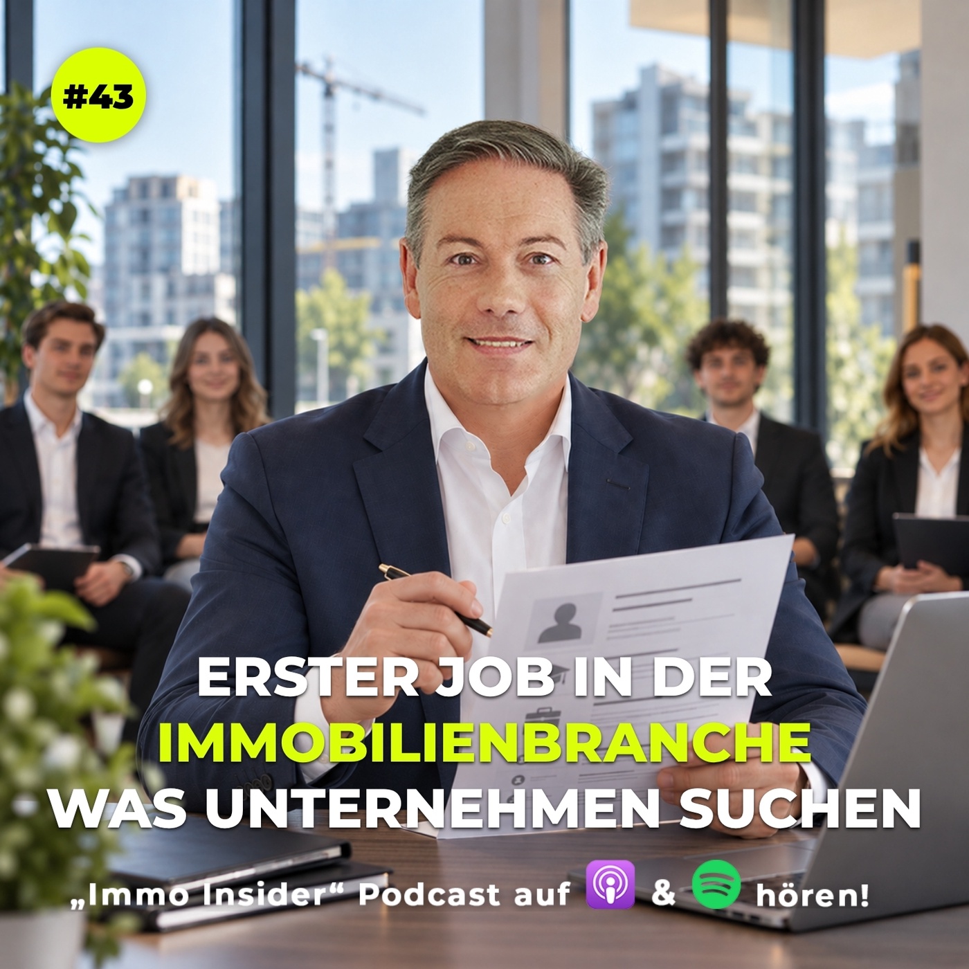 Der erste Job in der Immobilienbranche – Was Unternehmen heute wirklich suchen