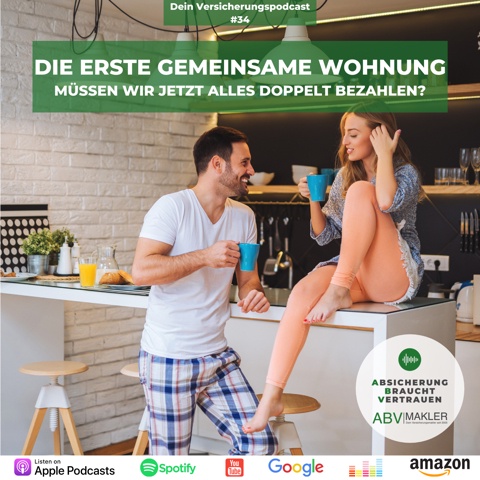 Die erste gemeinsame Wohnung - Müssen wir jetzt alles doppelt bezahlen?