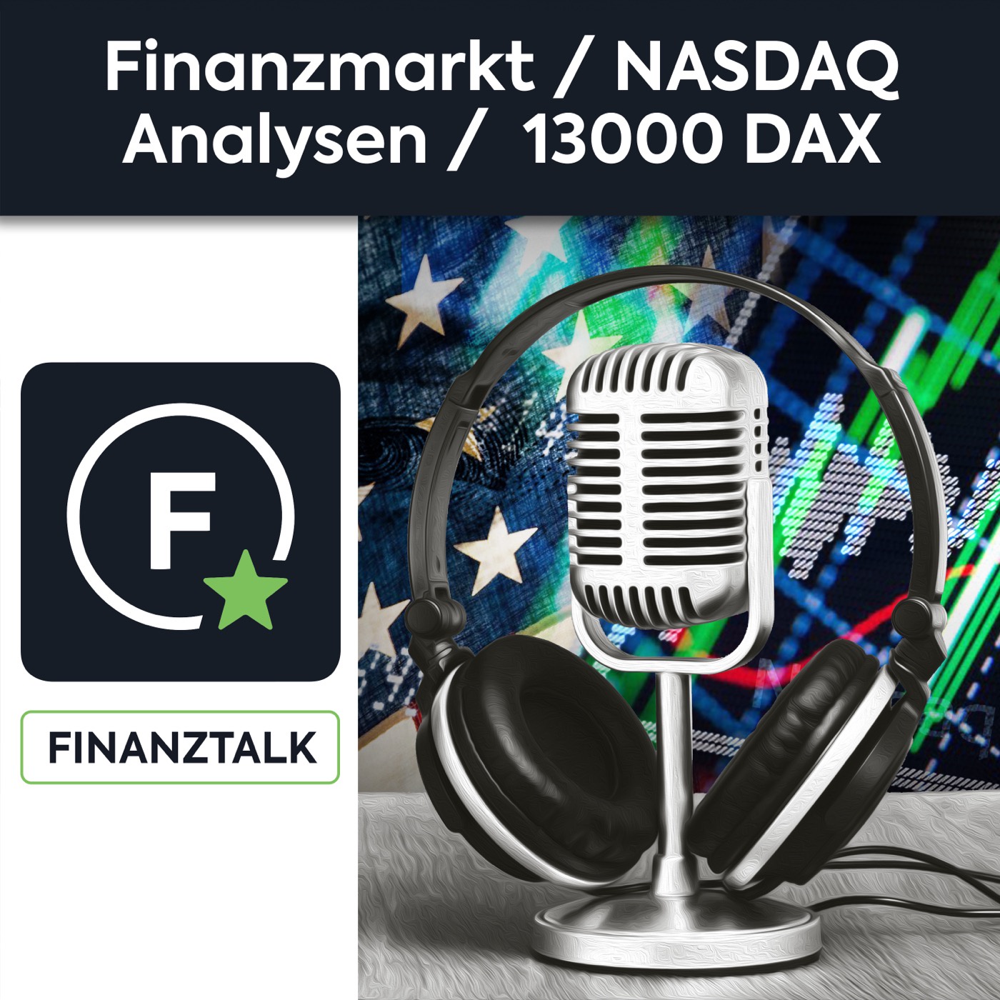 Finanzmarktsituation mit NASDAQ, DAX und deren Entwicklung